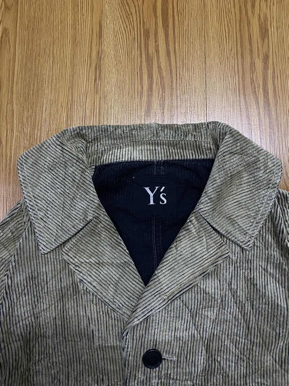 Yohji Yamamoto Y’s Yohji Yamamoto corduroy crop blazer jacket Size US S / EU 44-46 / 1 - 4 Thumbnail