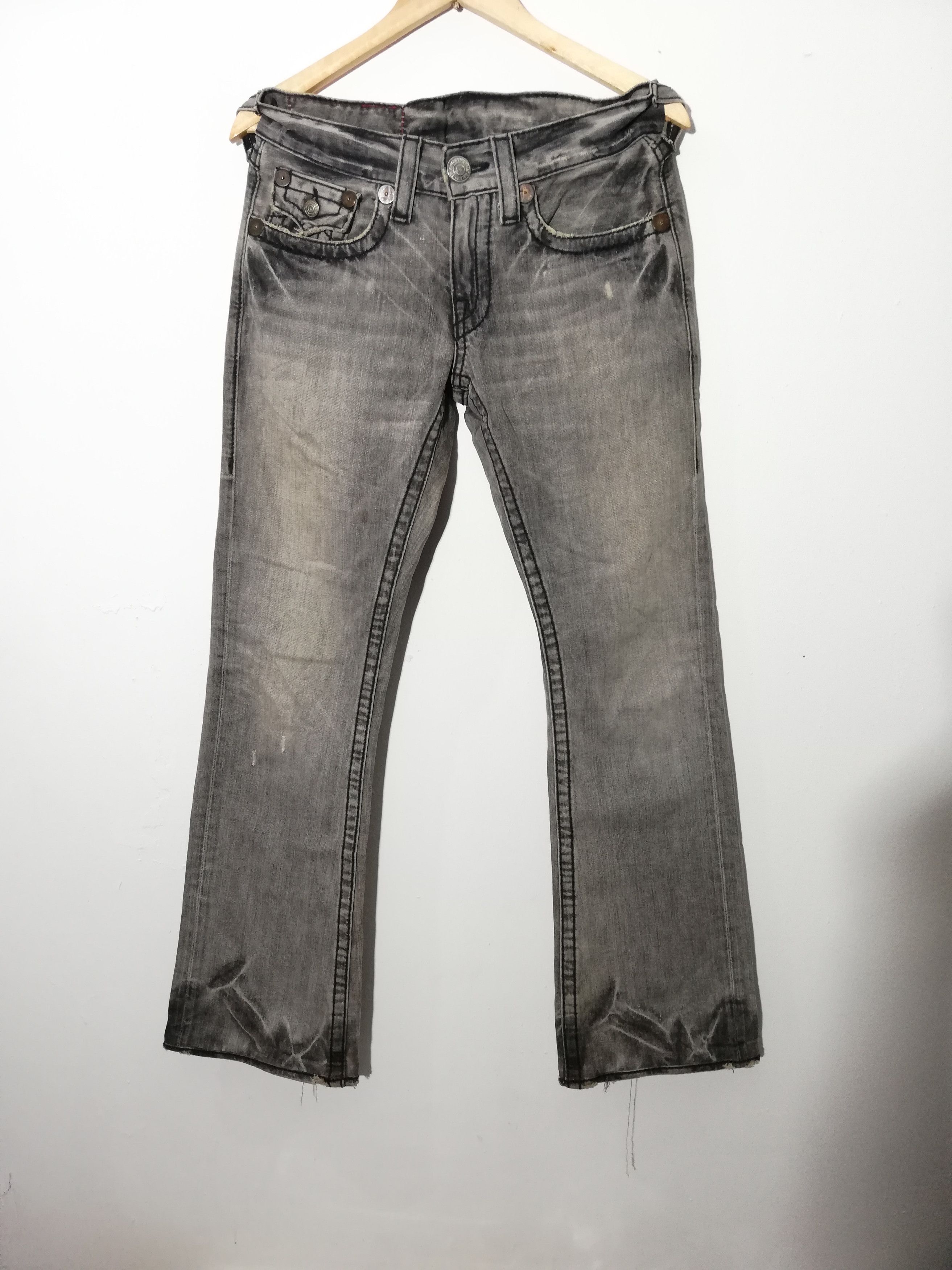 True Religion True Religion Billy Big T Row29 Seat33 Jeans Size US 33 - 5 Thumbnail