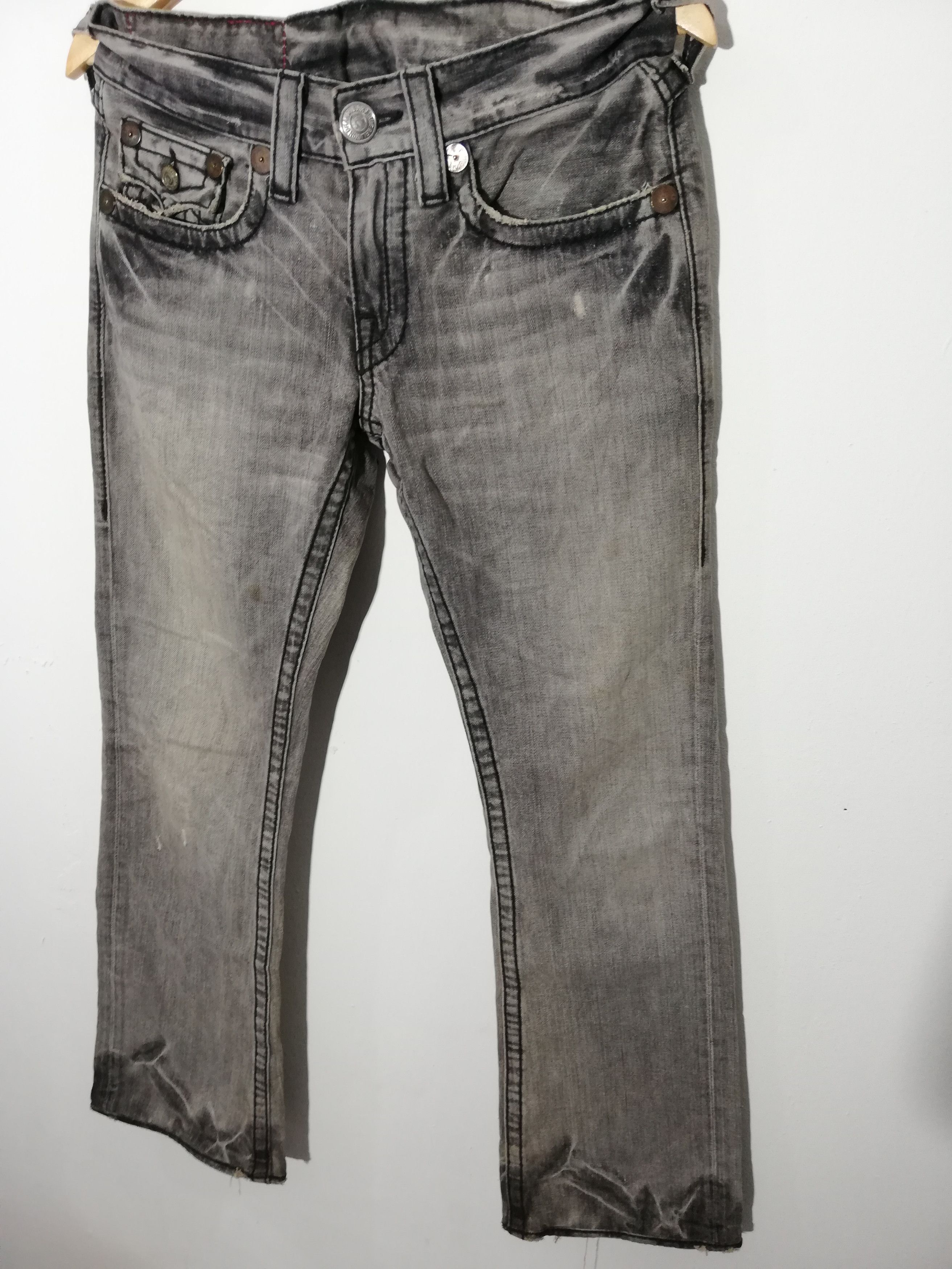 True Religion True Religion Billy Big T Row29 Seat33 Jeans Size US 33 - 4 Thumbnail