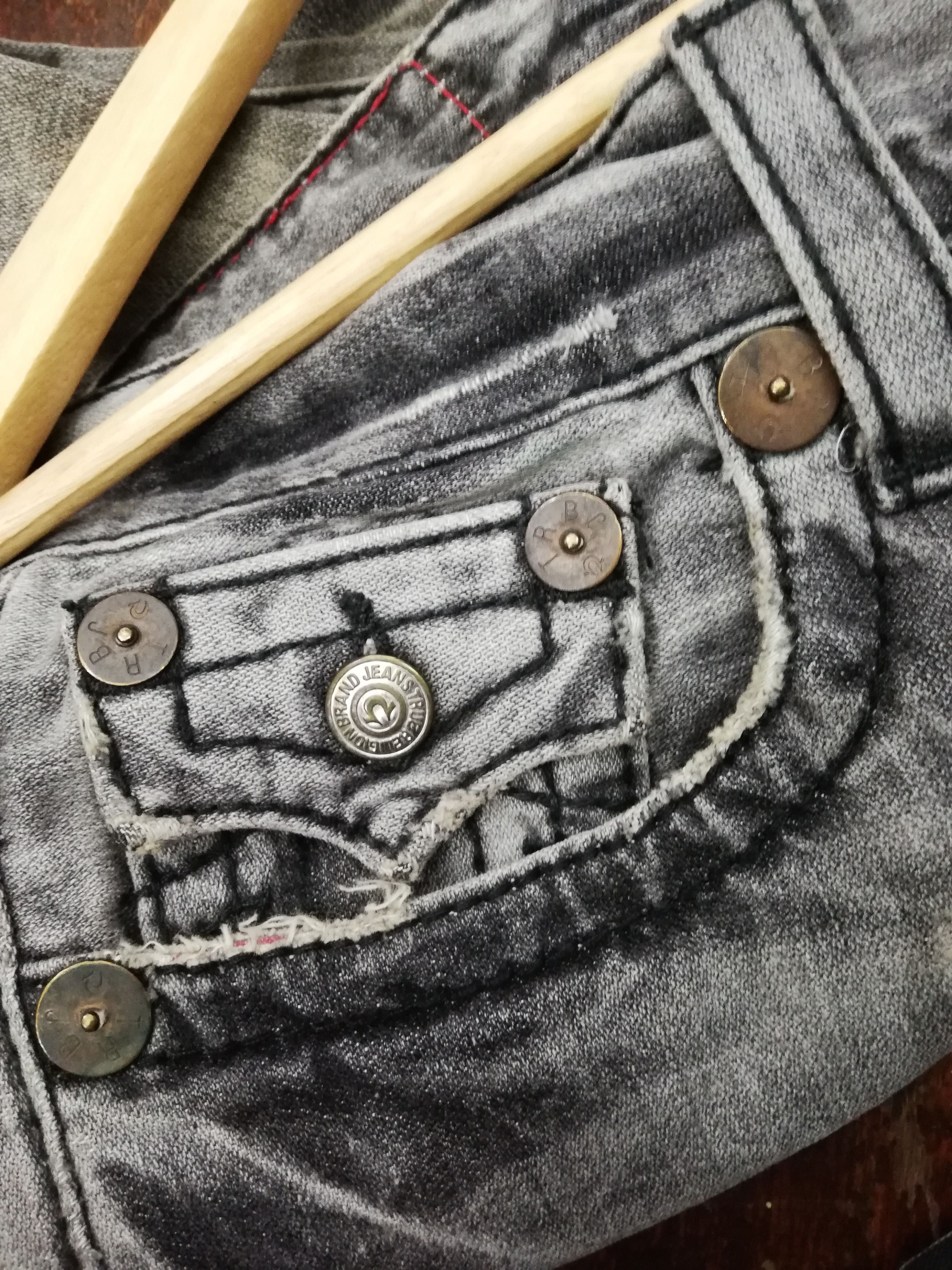 True Religion True Religion Billy Big T Row29 Seat33 Jeans Size US 33 - 9 Thumbnail