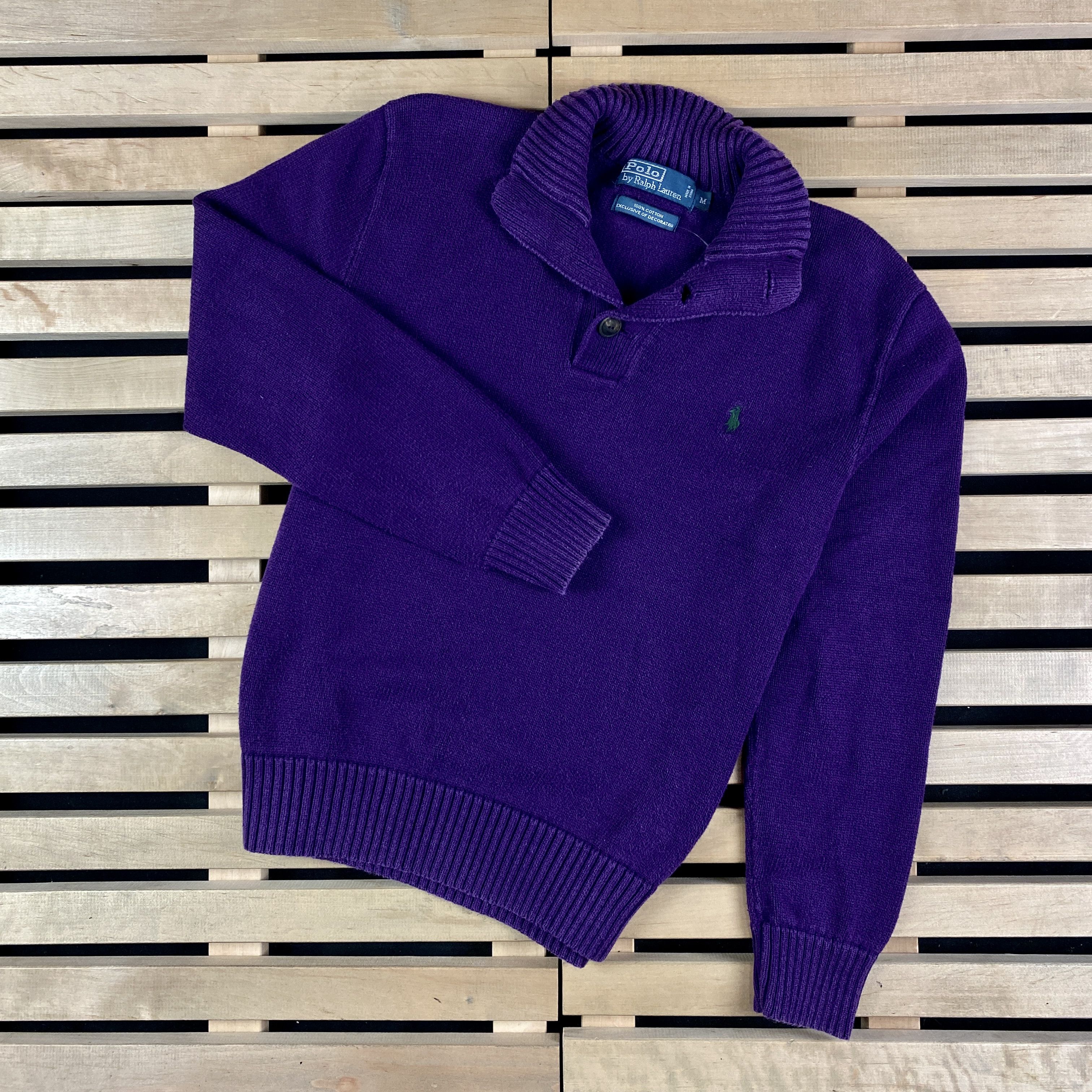 Polo Ralph Lauren × Ralph Lauren × Vintage Mens Sweater Polo Ralph Lauren Vintage Size M Size US M / EU 48-50 / 2 - 1 Thumbnail