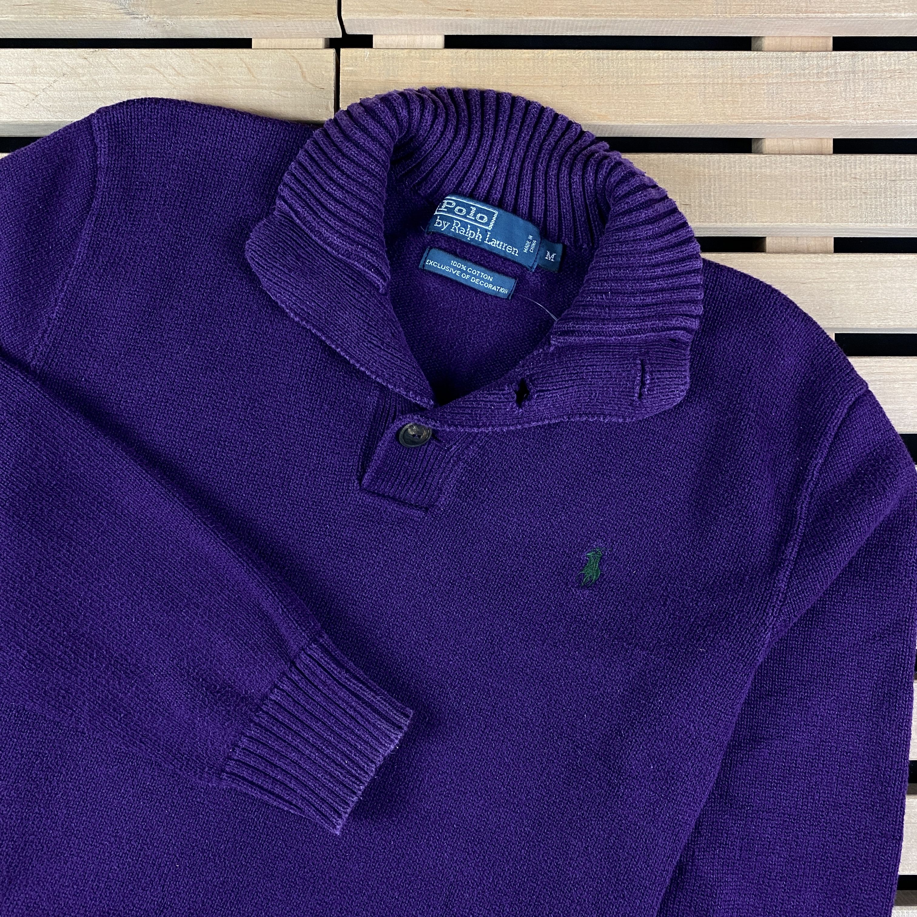 Polo Ralph Lauren × Ralph Lauren × Vintage Mens Sweater Polo Ralph Lauren Vintage Size M Size US M / EU 48-50 / 2 - 2 Thumbnail