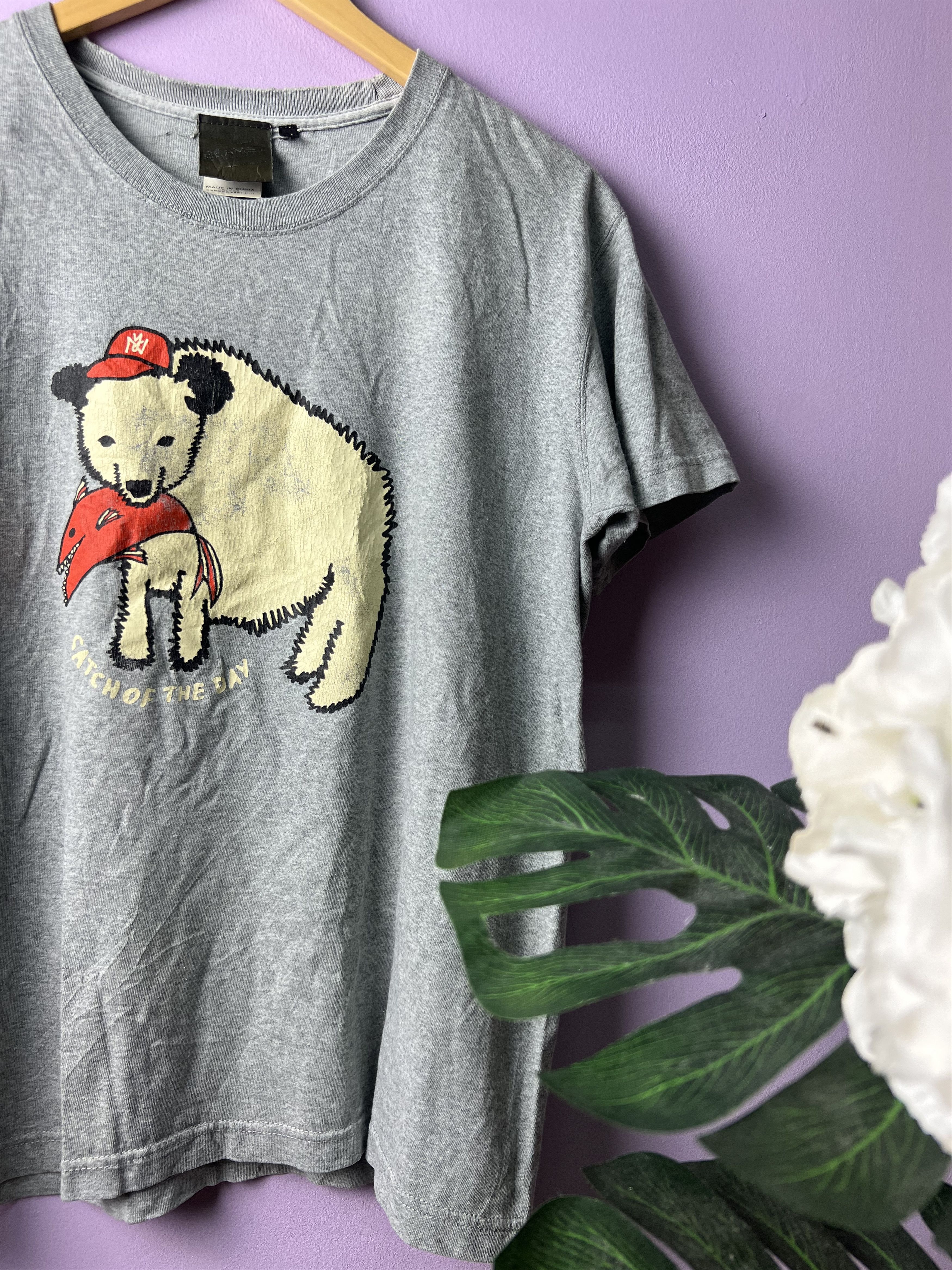 Beams Plus 🔥Vintage Beams Catch of The Day Tees Size US M / EU 48-50 / 2 - 5 Thumbnail