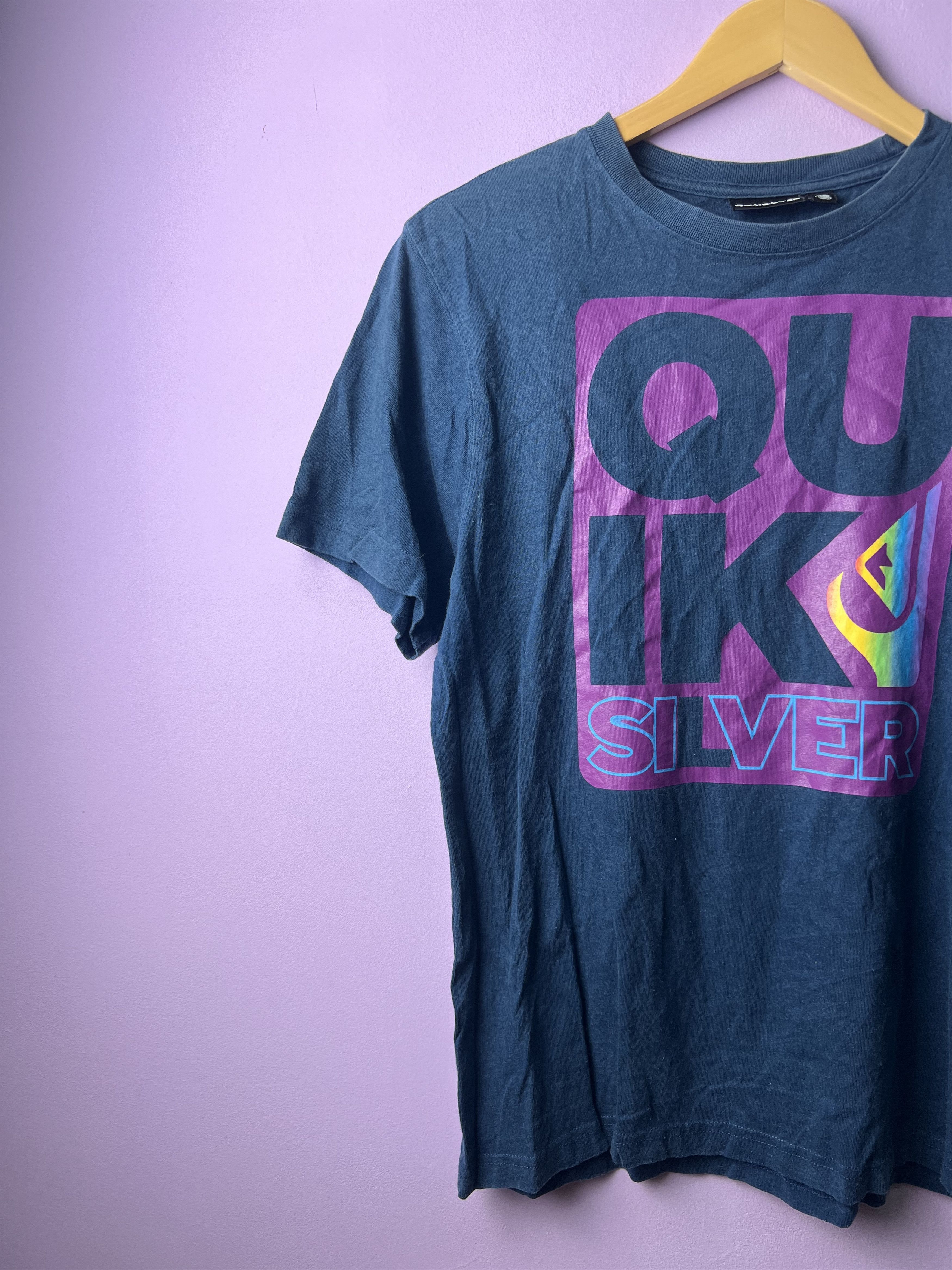 Quiksilver 🔥Vintage Quiksilver Big Spellout Tees Size US S / EU 44-46 / 1 - 4 Thumbnail