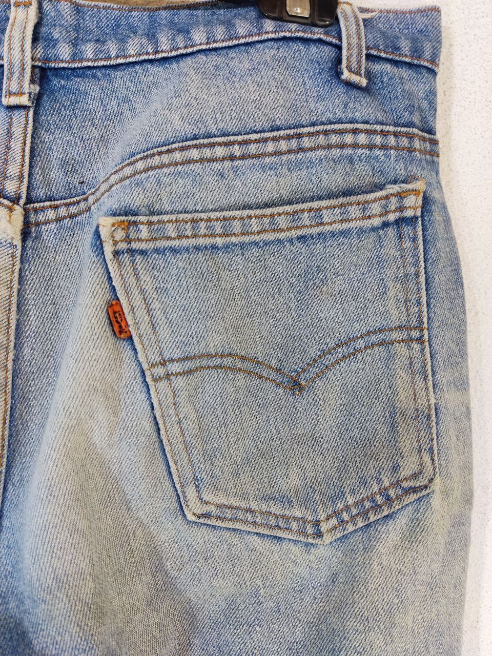 Levi's vintage levis orange tab bootcut flare denim distressed Size US 34 / EU 50 - 4 Thumbnail
