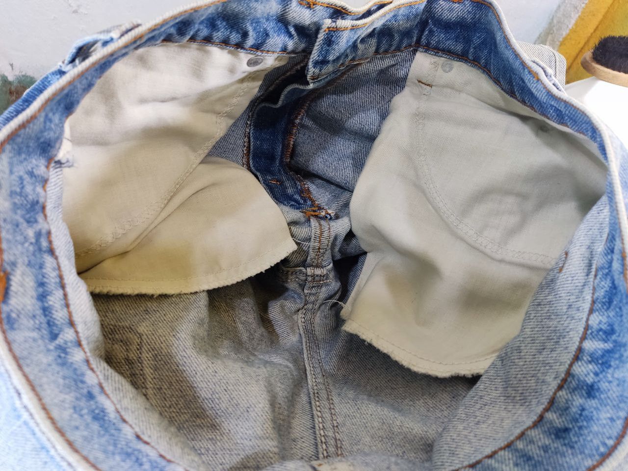 Levi's vintage levis orange tab bootcut flare denim distressed Size US 34 / EU 50 - 13 Thumbnail