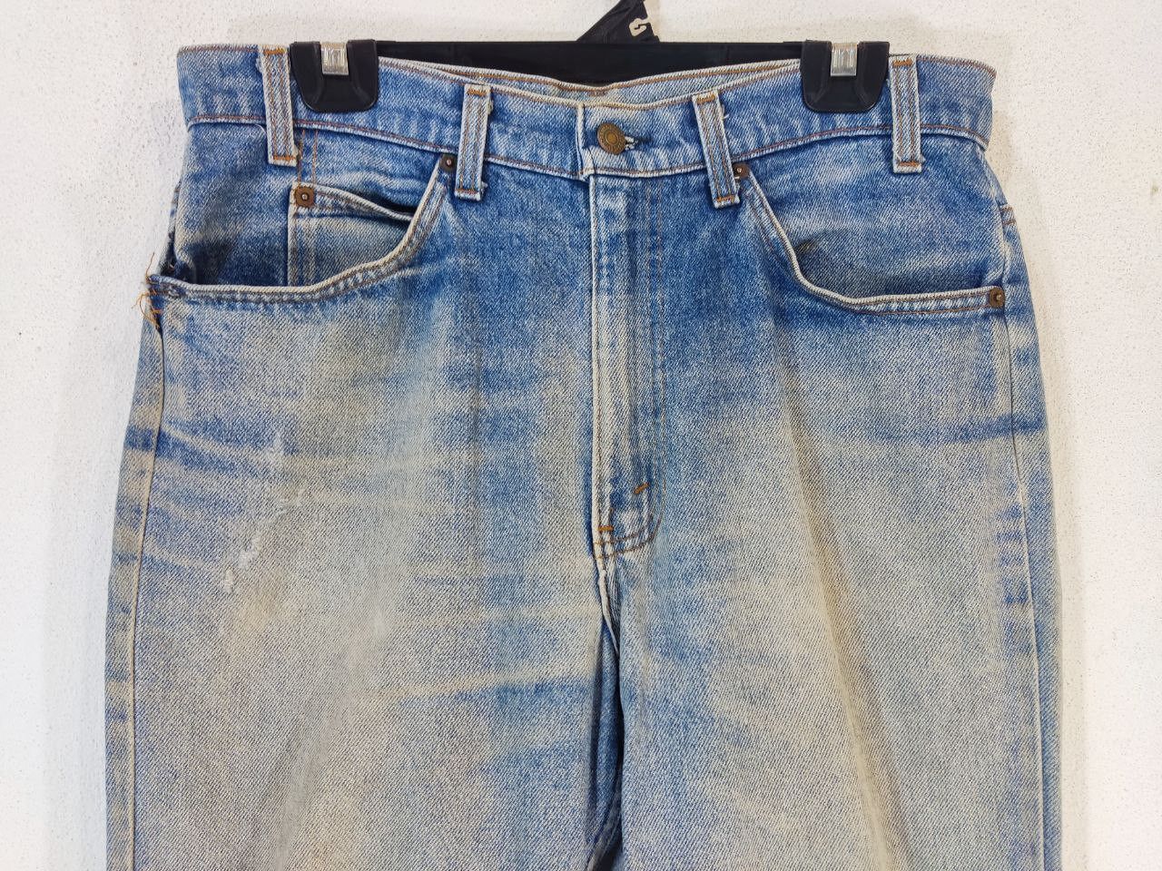 Levi's vintage levis orange tab bootcut flare denim distressed Size US 34 / EU 50 - 9 Thumbnail