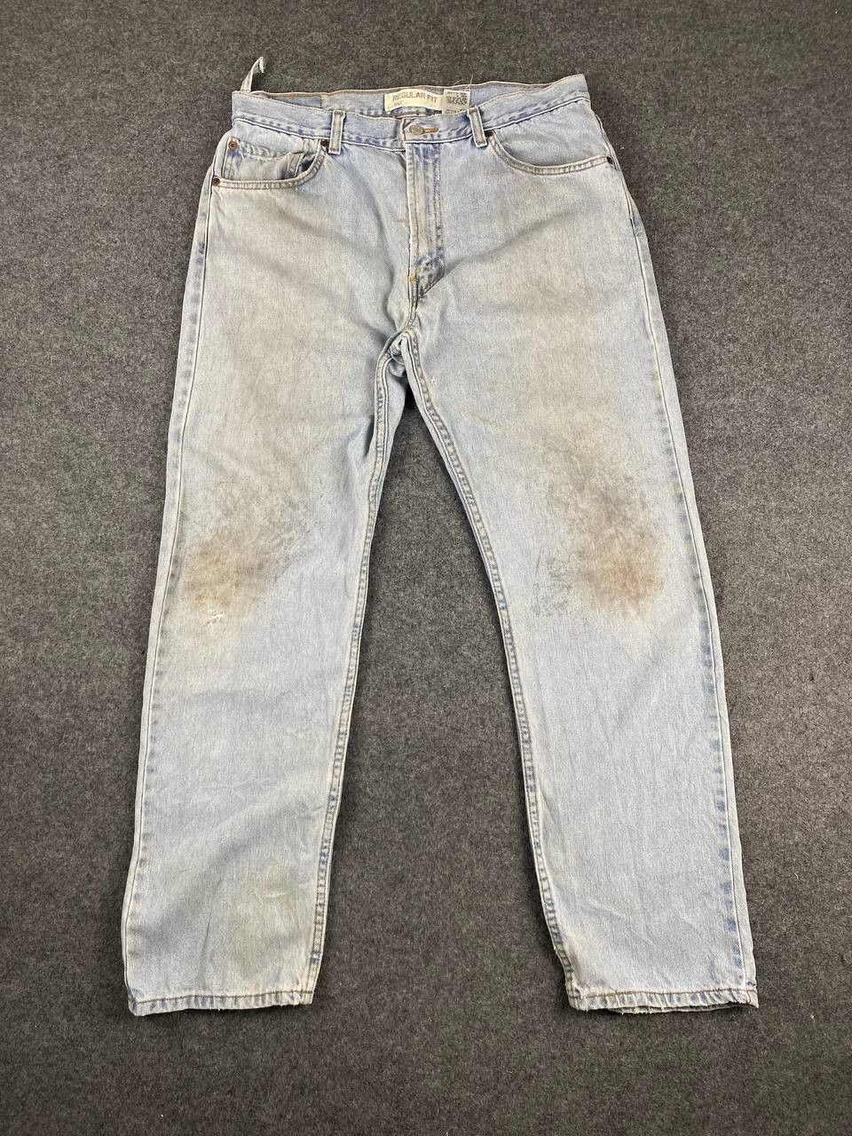 Levi's vintage levis 505 regular fit lightwash denim Size US 36 / EU 52 - 7 Thumbnail