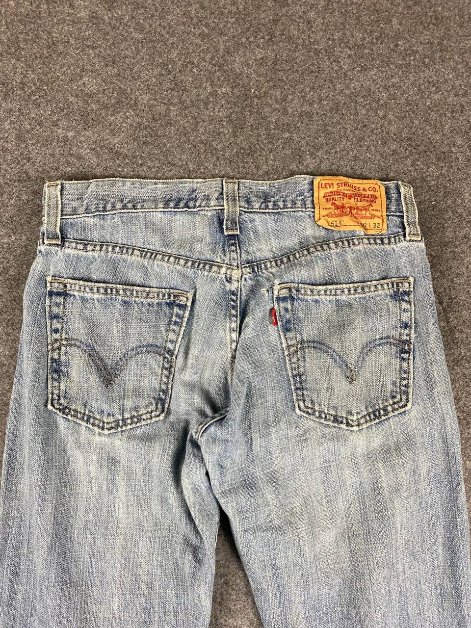 Levi's vintage levis 514 slim straight lightwash denim Size US 33 - 3 Thumbnail
