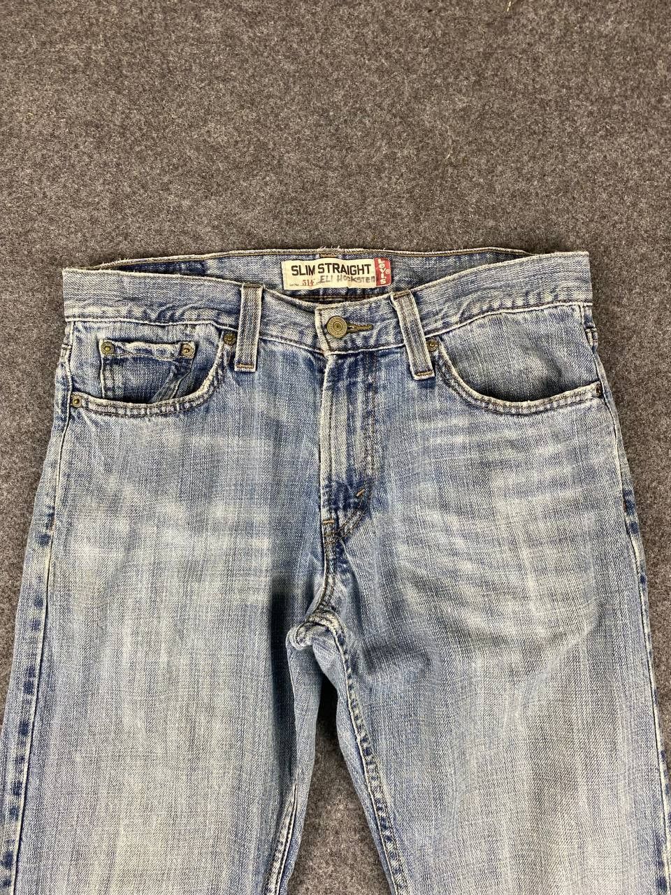 Levi's vintage levis 514 slim straight lightwash denim Size US 33 - 9 Thumbnail