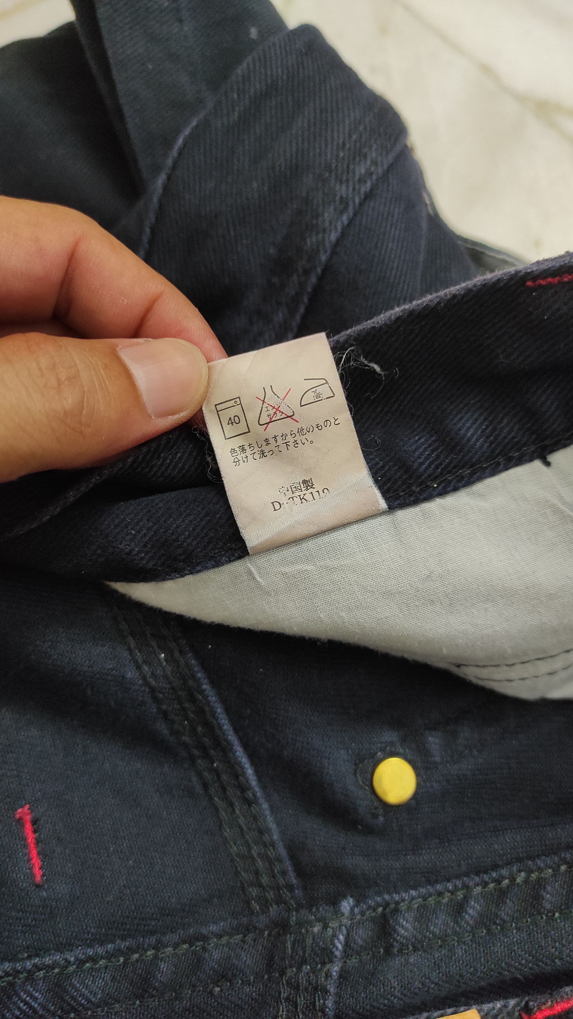 Vision Streetwear Vintage 90's VSW CARPENTER Deck Hip Hop Baggy denim trousers Size US 31 - 4 Thumbnail