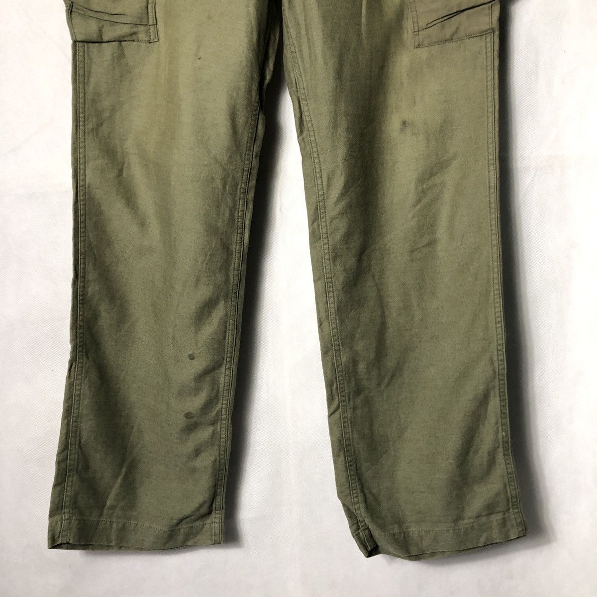 Japanese Brand Spellbound 13 Star Olive Tactical Cargo Fatigue Pant Size US 32 / EU 48 - 4 Thumbnail