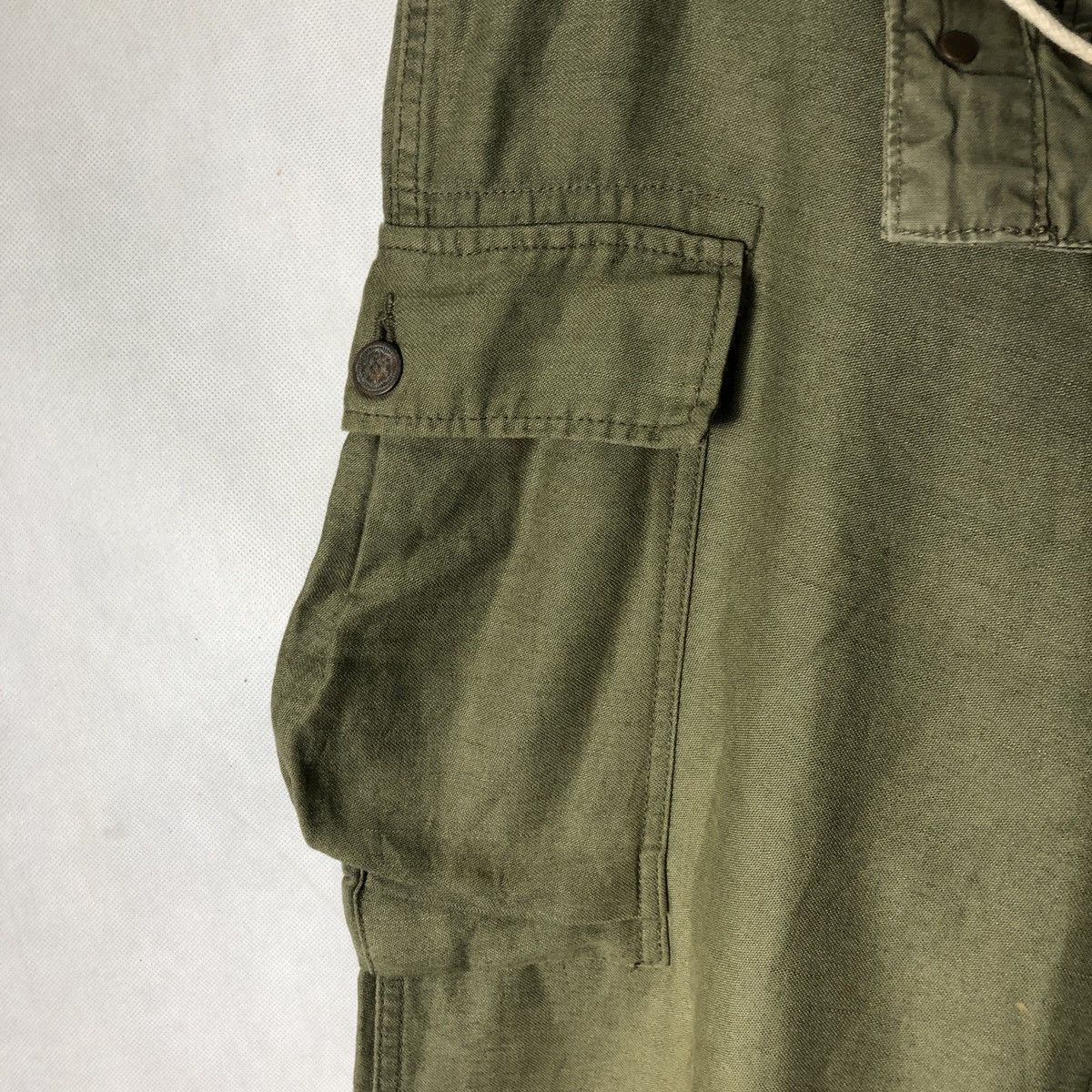 Japanese Brand Spellbound 13 Star Olive Tactical Cargo Fatigue Pant Size US 32 / EU 48 - 10 Thumbnail