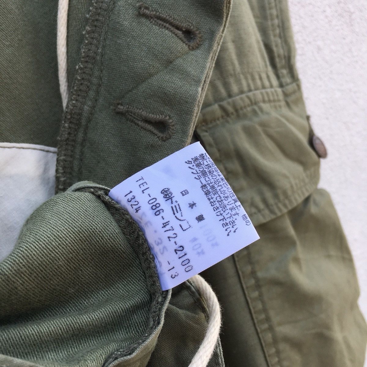 Japanese Brand Spellbound 13 Star Olive Tactical Cargo Fatigue Pant Size US 32 / EU 48 - 18 Thumbnail