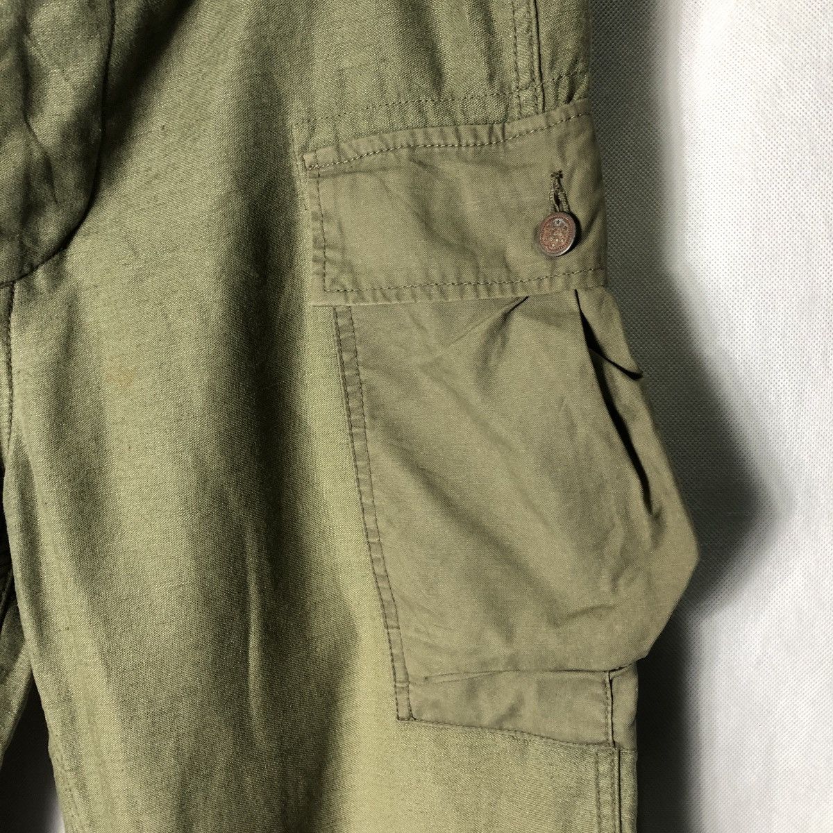 Japanese Brand Spellbound 13 Star Olive Tactical Cargo Fatigue Pant Size US 32 / EU 48 - 9 Thumbnail