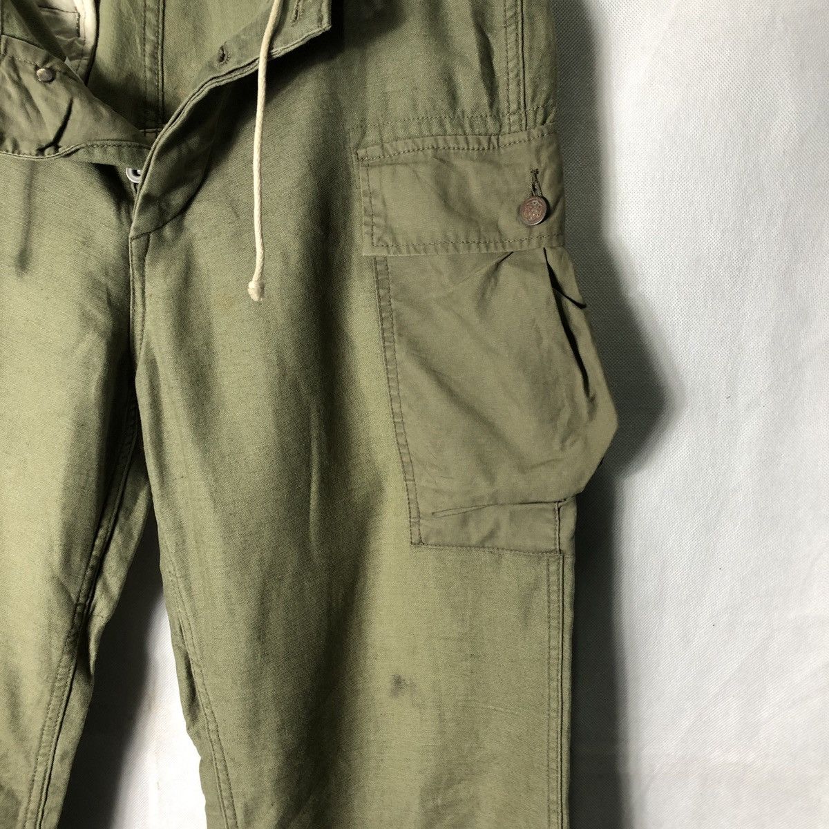 Japanese Brand Spellbound 13 Star Olive Tactical Cargo Fatigue Pant Size US 32 / EU 48 - 6 Thumbnail