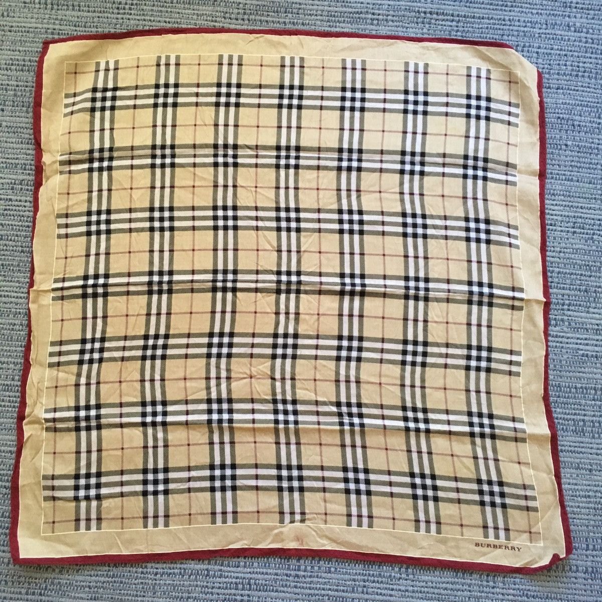 Burberry vintage burberry handkerchief Size ONE SIZE - 1 Thumbnail