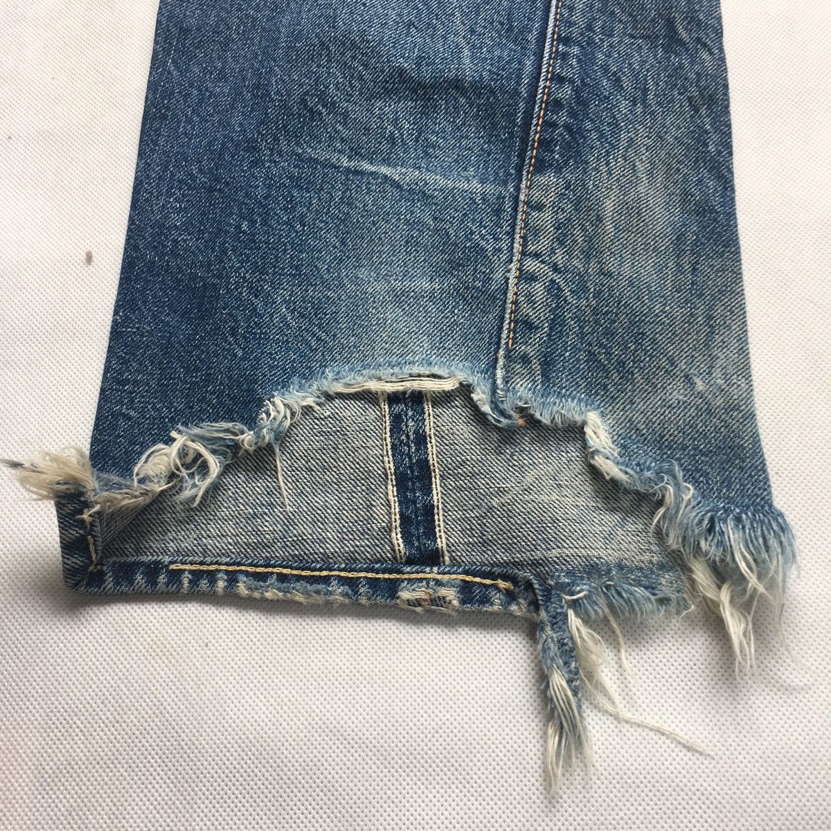 Evisu Vintage Evisu Special Japan Selvedge Distressed Faded Denim Size US 30 / EU 46 - 12 Thumbnail