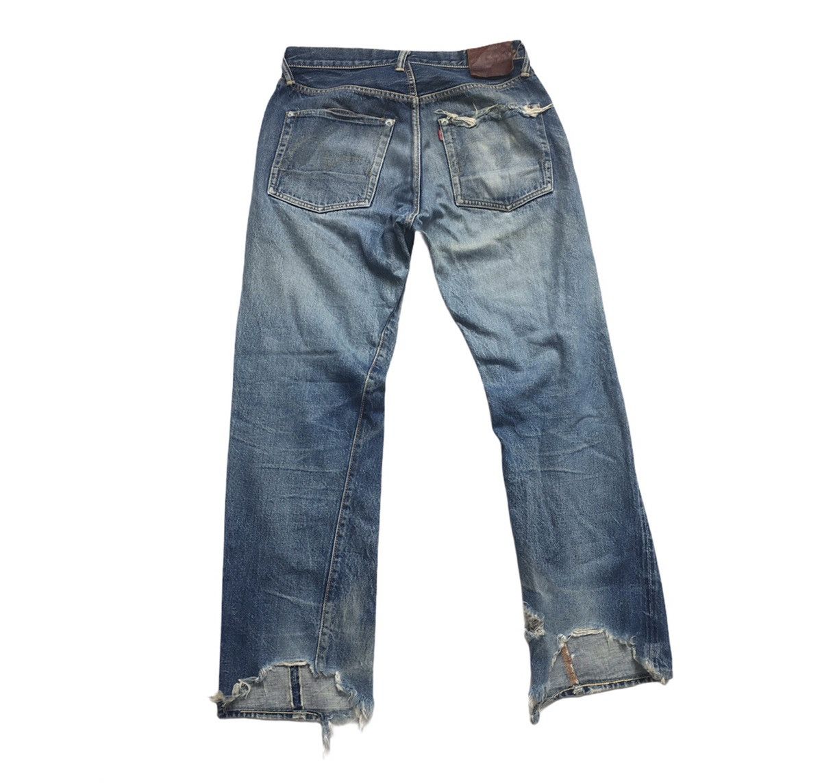 Evisu Vintage Evisu Special Japan Selvedge Distressed Faded Denim Size US 30 / EU 46 - 2 Thumbnail