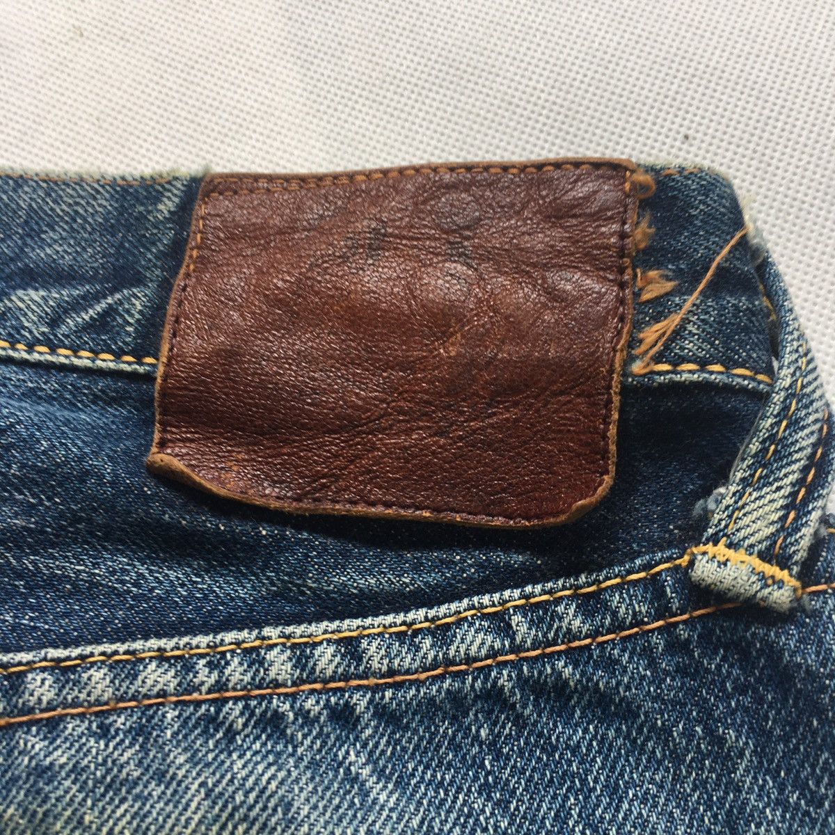 Evisu Vintage Evisu Special Japan Selvedge Distressed Faded Denim Size US 30 / EU 46 - 14 Thumbnail