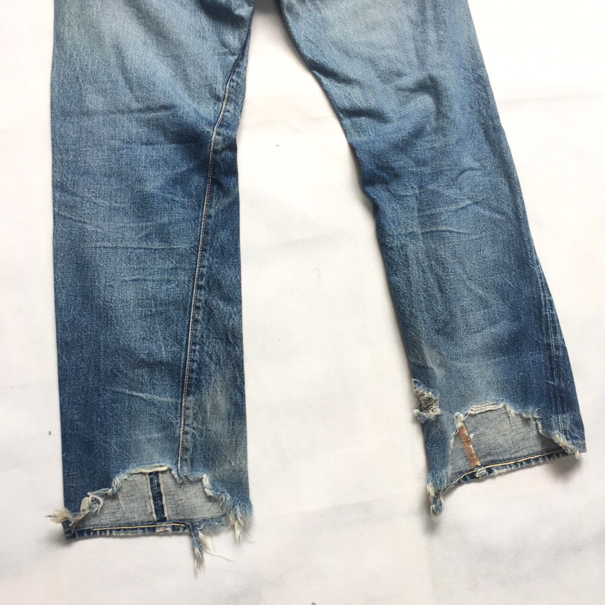 Evisu Vintage Evisu Special Japan Selvedge Distressed Faded Denim Size US 30 / EU 46 - 10 Thumbnail