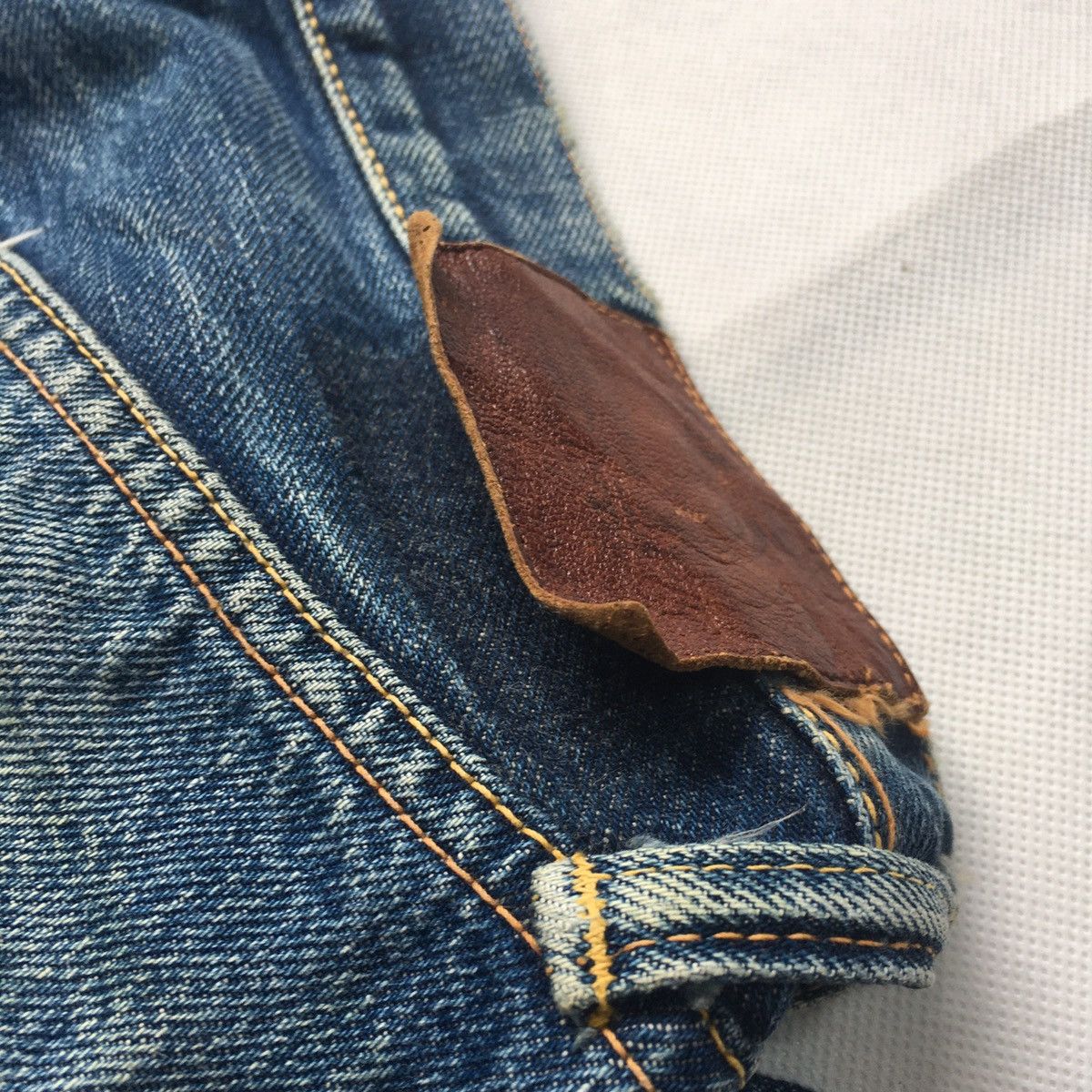 Evisu Vintage Evisu Special Japan Selvedge Distressed Faded Denim Size US 30 / EU 46 - 20 Thumbnail