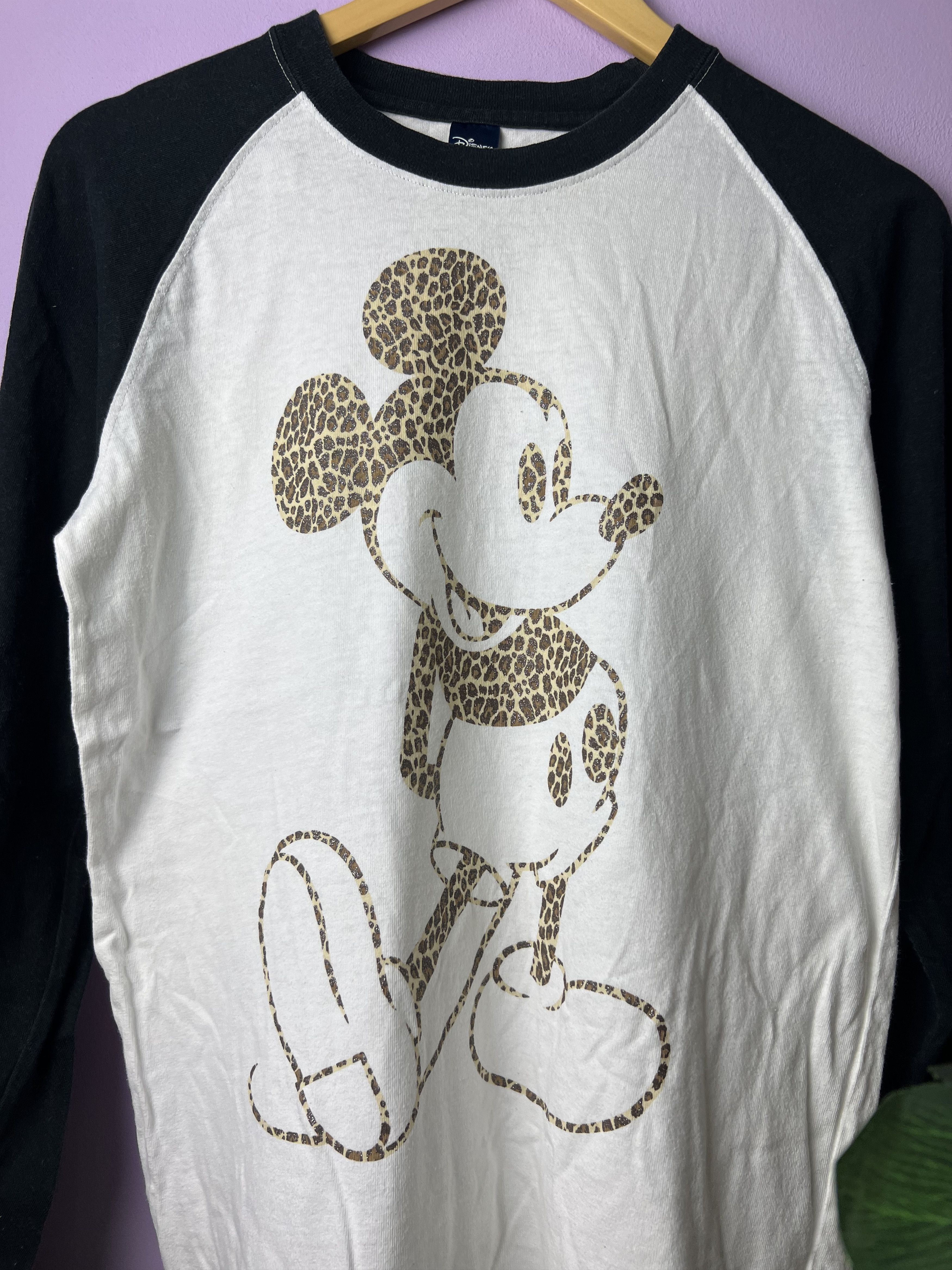 Mickey Mouse 🔥Vintage Mickey Big Printed LS Tees Size US S / EU 44-46 / 1 - 5 Thumbnail
