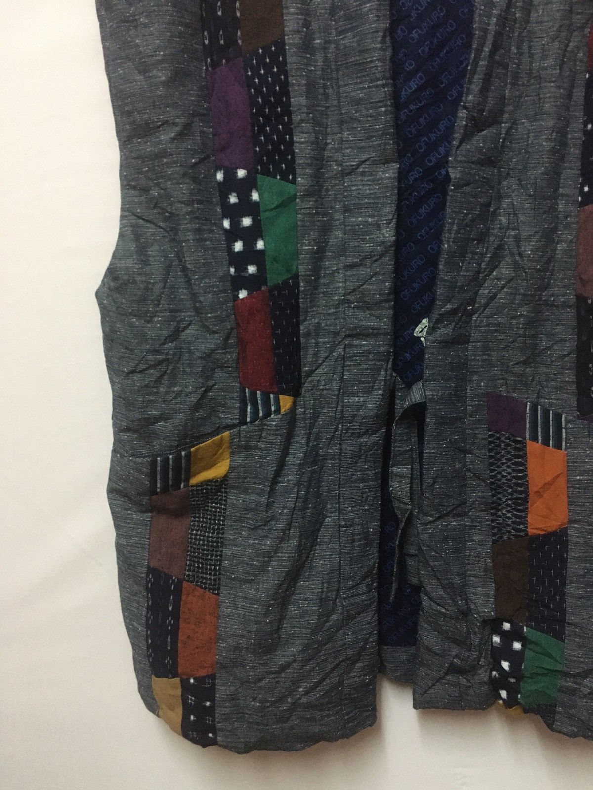 Other Kimono patch work kapital boro style made in japan Size 42R - 2 Thumbnail
