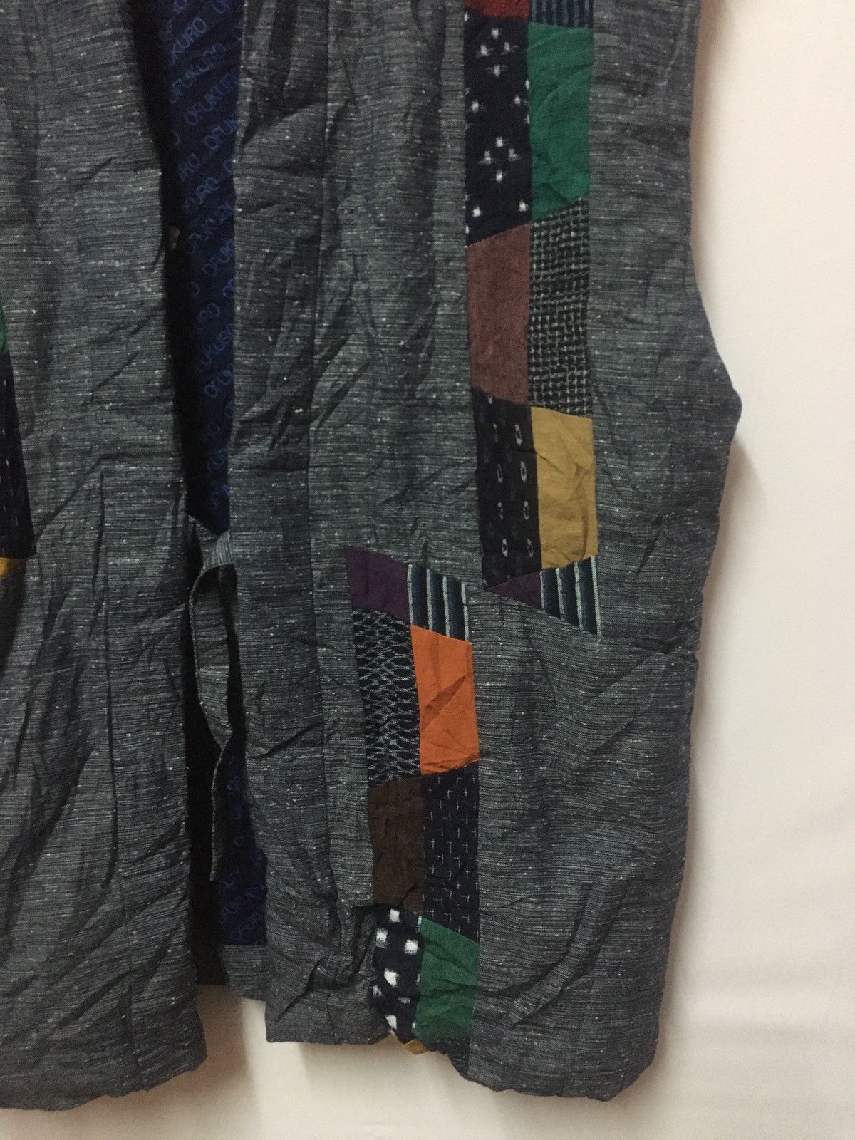 Other Kimono patch work kapital boro style made in japan Size 42R - 3 Thumbnail