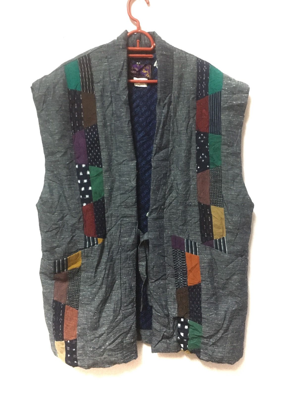 Other Kimono patch work kapital boro style made in japan Size 42R - 1 Thumbnail
