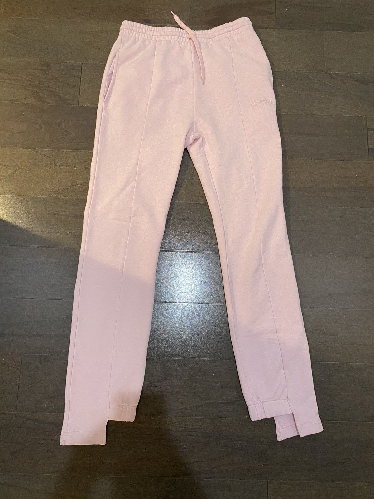 image of Vetements Reworked Sweatpants in Pink, Men's (Size 30)