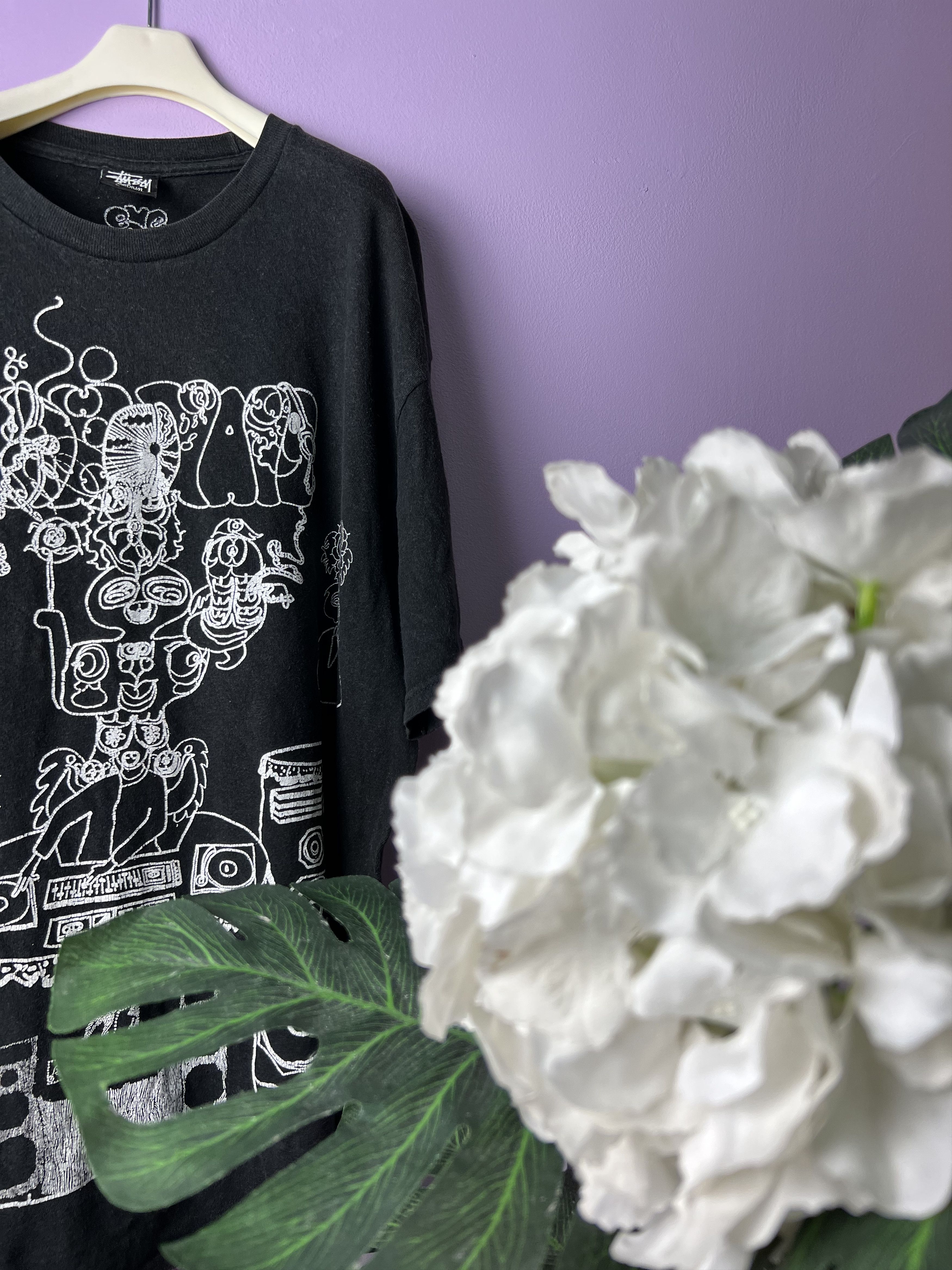 Stussy 🔥Vintage Stussy Big Printed Tees Size US M / EU 48-50 / 2 - 6 Thumbnail