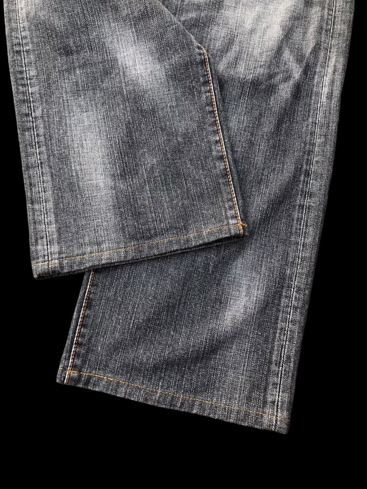 Hysteric Glamour × If Six Was Nine DISTRESSED💥GL Heart Limited Washed Black Denim Jeans Pants Size US 34 / EU 50 - 3 Thumbnail