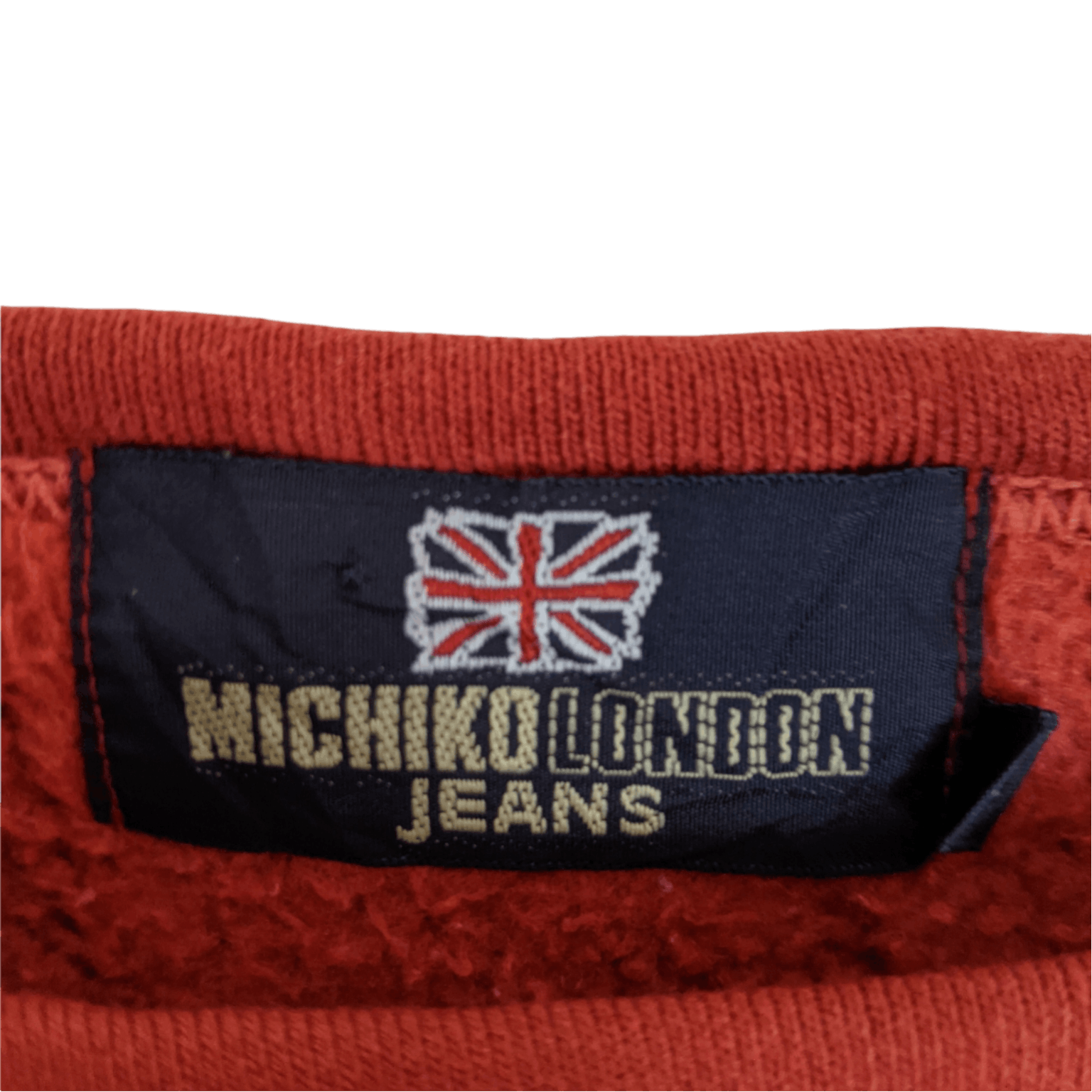 Michiko Koshino × Michiko Koshino London MICHIKO LONDON Jeans Spell Out Jumper Sweatshirt Size L / US 10 / IT 46 - 7 Thumbnail