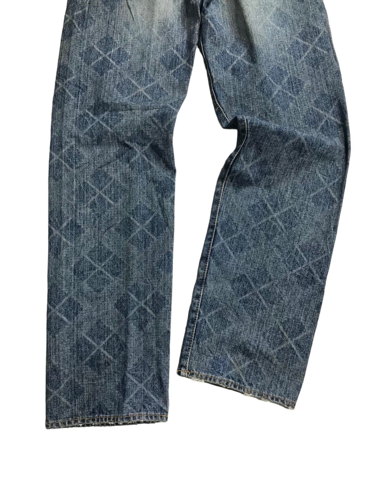 Japanese Brand Checked💥Antgauge Kurashika Straight Cut Denim Pants Size US 29 - 6 Thumbnail