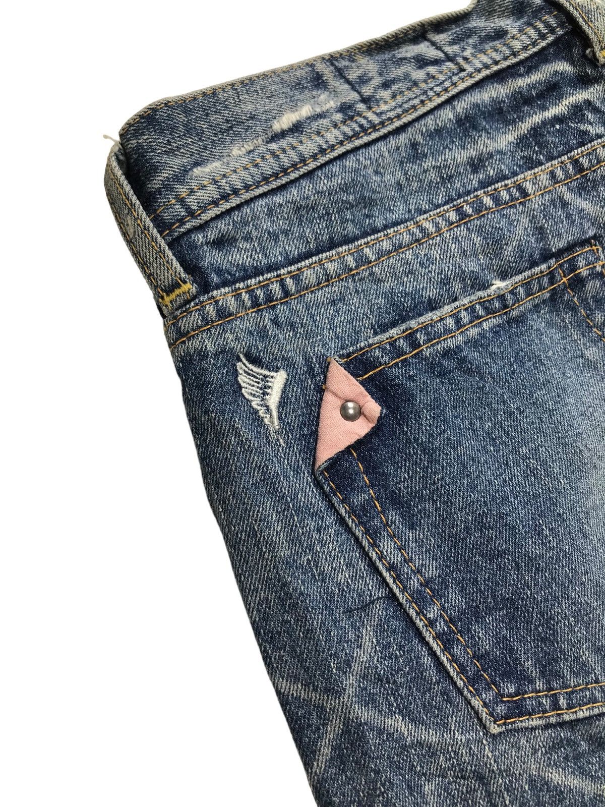 Japanese Brand Checked💥Antgauge Kurashika Straight Cut Denim Pants Size US 29 - 7 Thumbnail