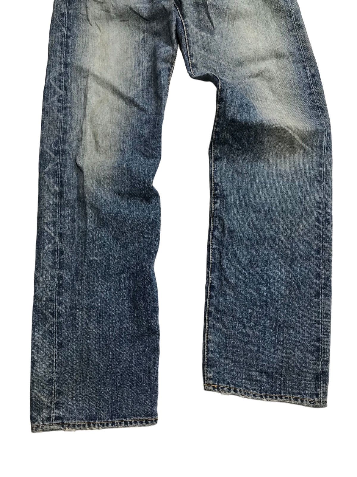 Japanese Brand Checked💥Antgauge Kurashika Straight Cut Denim Pants Size US 29 - 4 Thumbnail