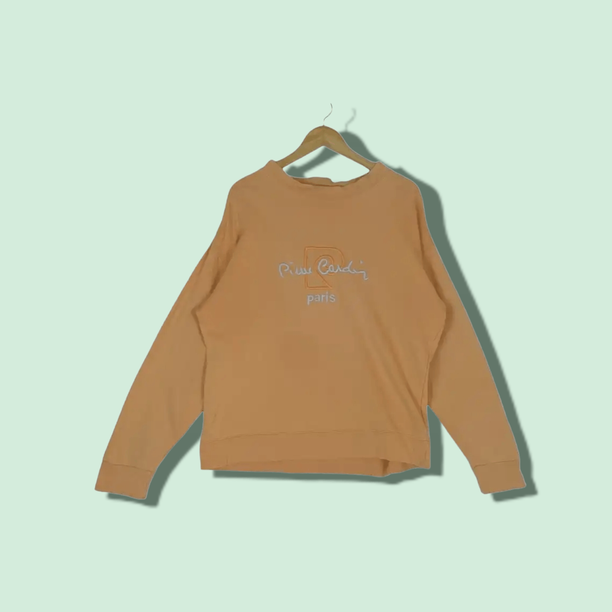 Pierre Cardin PIERRE CARDIN Big Spell Out Logo Jumper Sweatshirt Size US M / EU 48-50 / 2 - 1 Thumbnail