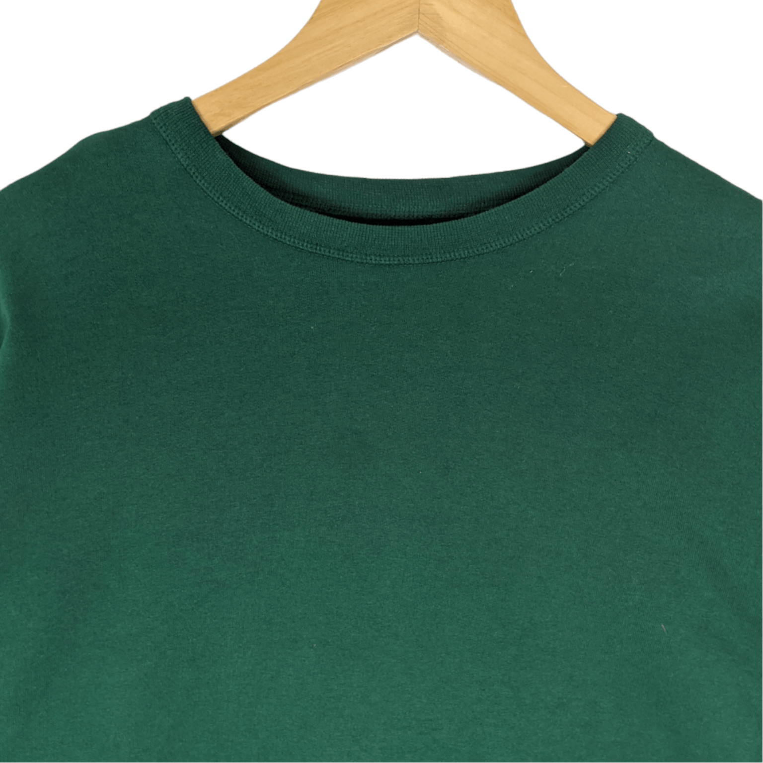 American Apparel HANES Green Plain Jumper Sweatshirt Size US XXL / EU 58 / 5 - 4 Thumbnail