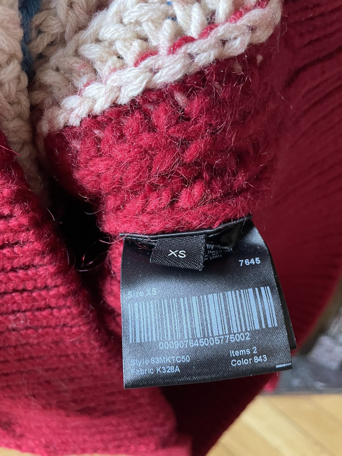 Calvin Klein 205W39NYC × Raf Simons FW18 Oversized V-neck Knit Size US XS / EU 42 / 0 - 5 Thumbnail