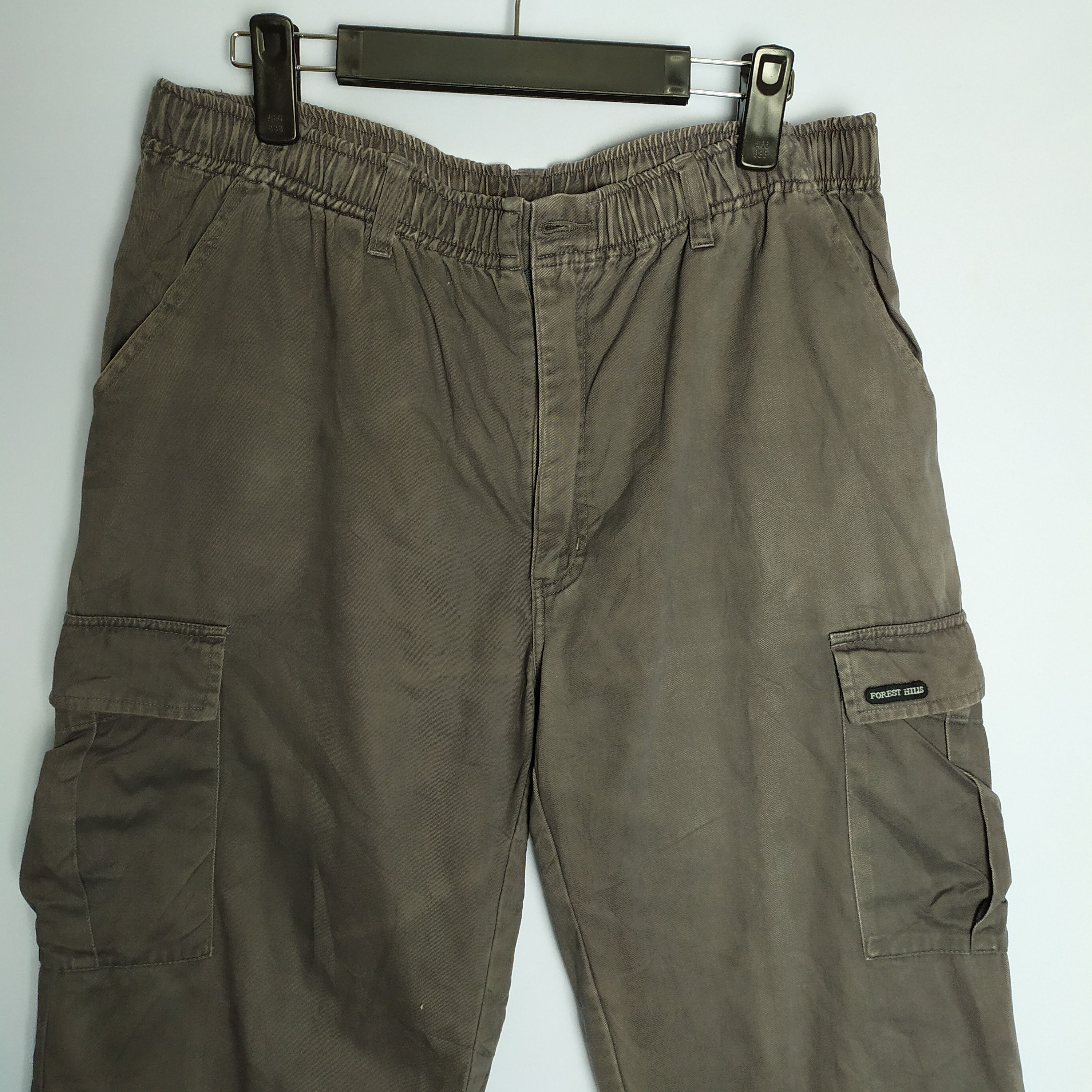 Japanese Brand Forest Hills Faded Cargo Pants Multipocket tactical Size US 34 / EU 50 - 2 Thumbnail