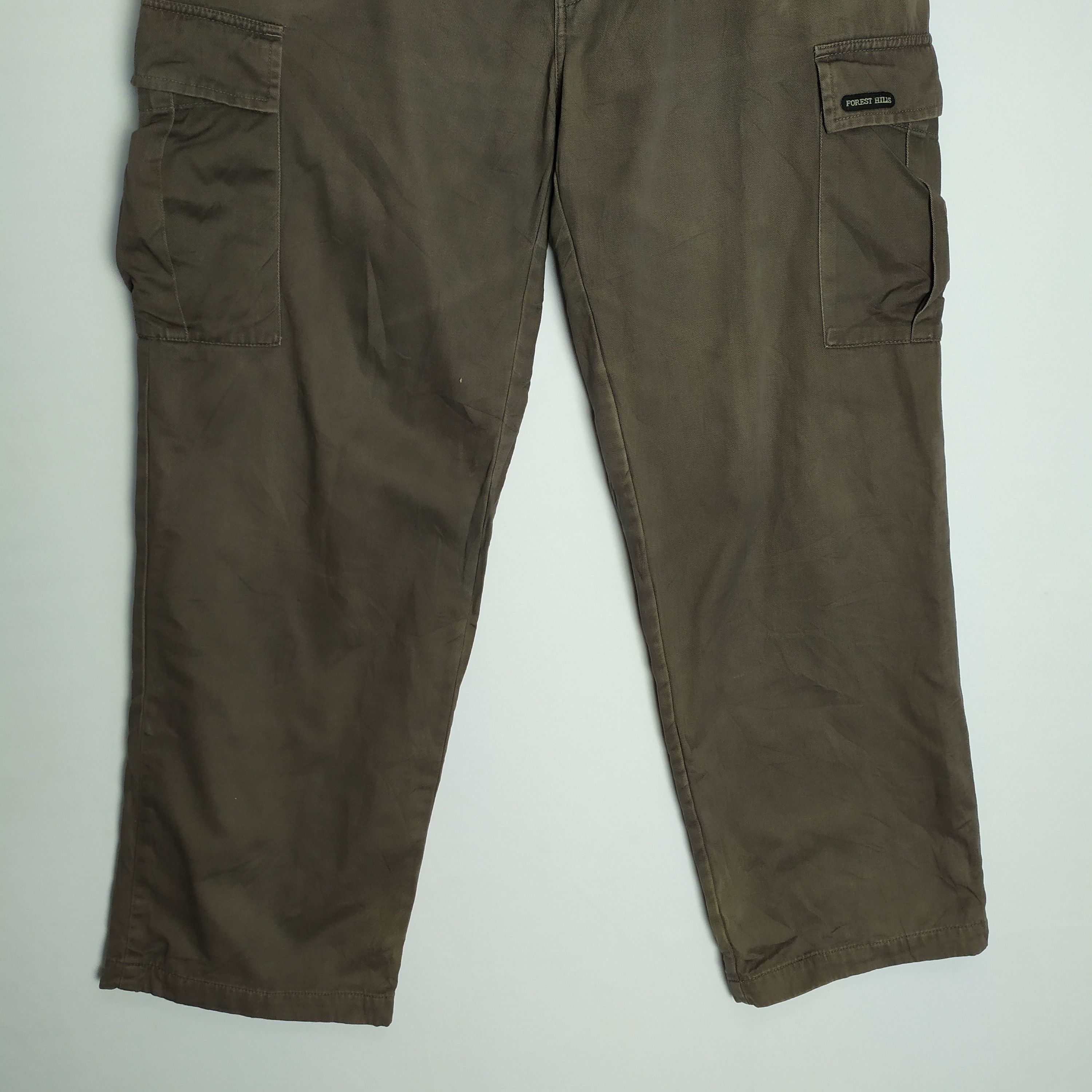 Japanese Brand Forest Hills Faded Cargo Pants Multipocket tactical Size US 34 / EU 50 - 5 Thumbnail