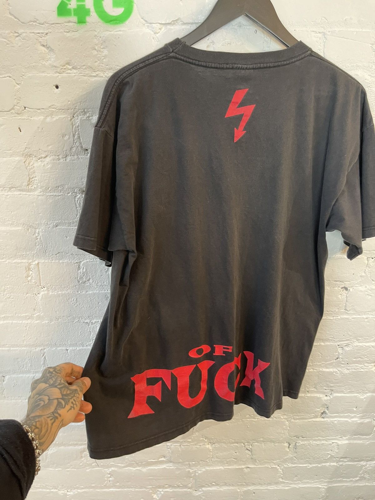 Marilyn Manson × Vintage Vintage Marlyn Manson I AM THE GOD OF FUCK Shirt L / XL Size US L / EU 52-54 / 3 - 6 Thumbnail