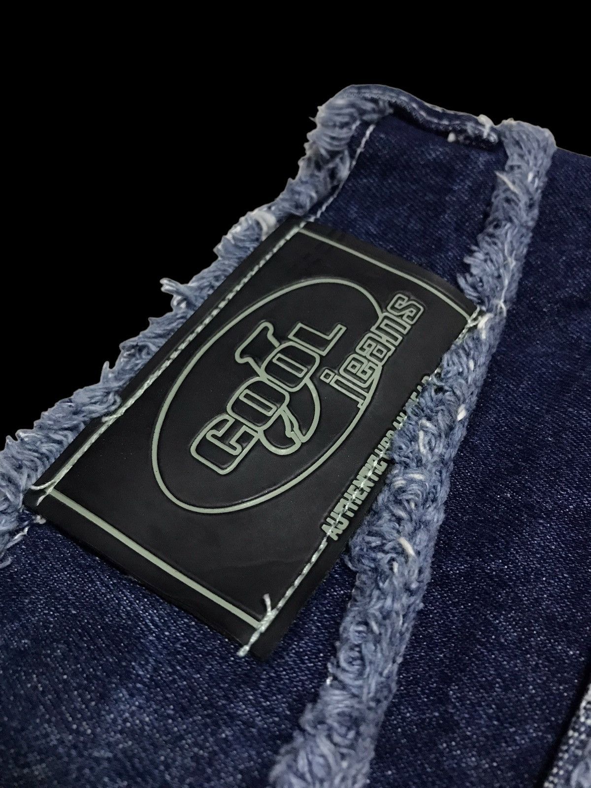 Hysteric Glamour × If Six Was Nine BAGGY💥Sick Cool J Distressed Denim Jeans Pants Size 35" - 14 Thumbnail