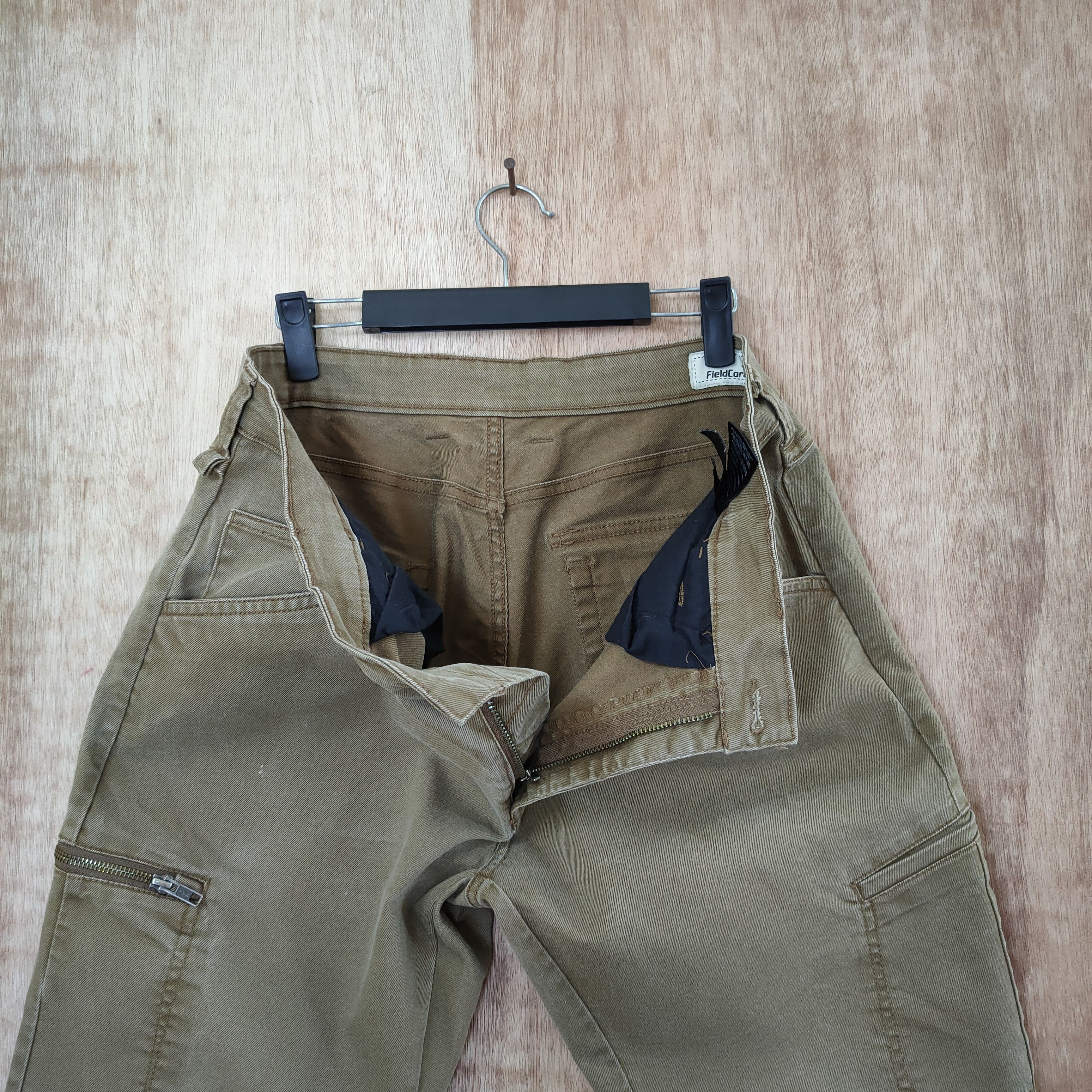 Japanese Brand JAPANESE BRAND BROWN CARGO PANTS Size US 33 - 4 Thumbnail