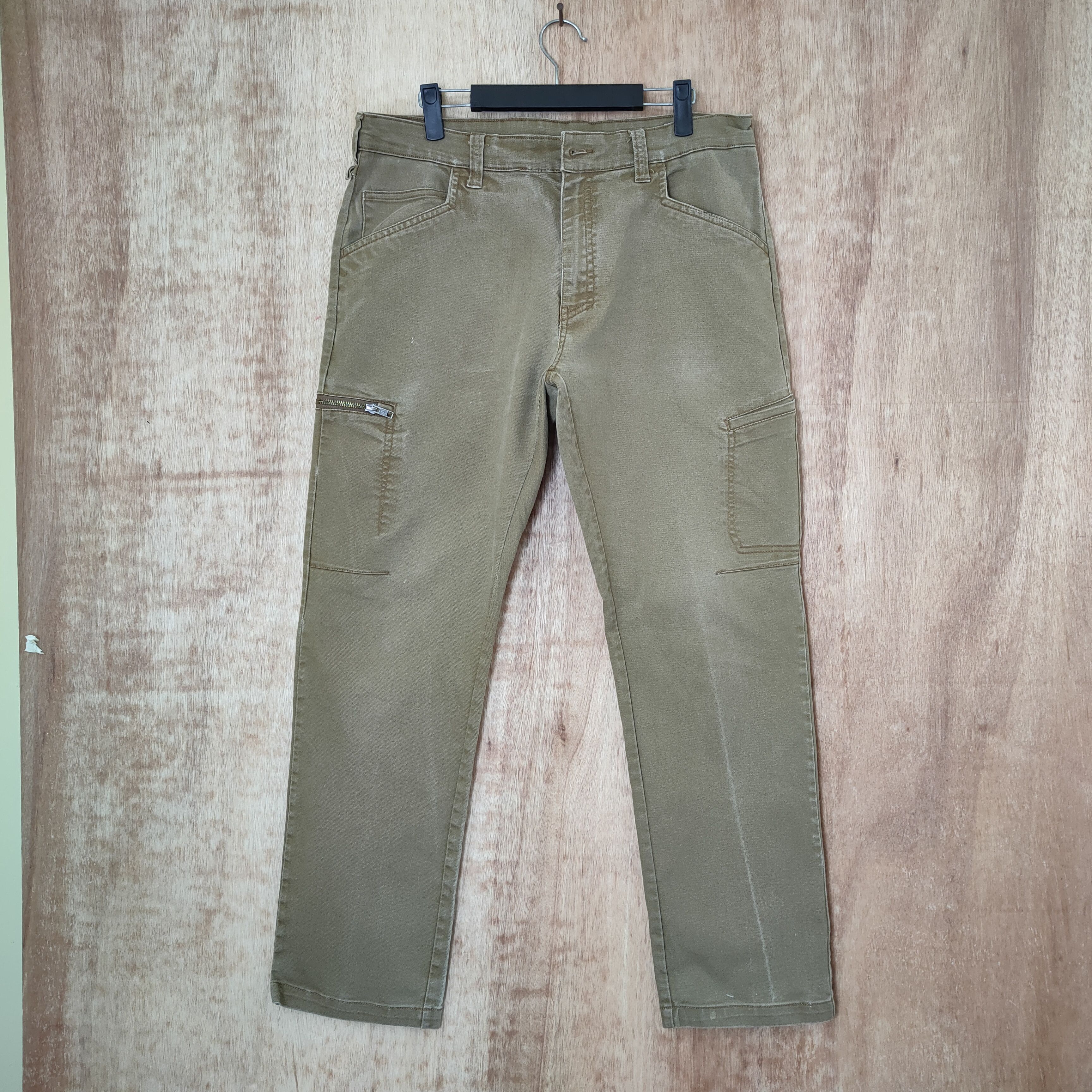 Japanese Brand JAPANESE BRAND BROWN CARGO PANTS Size US 33 - 1 Thumbnail