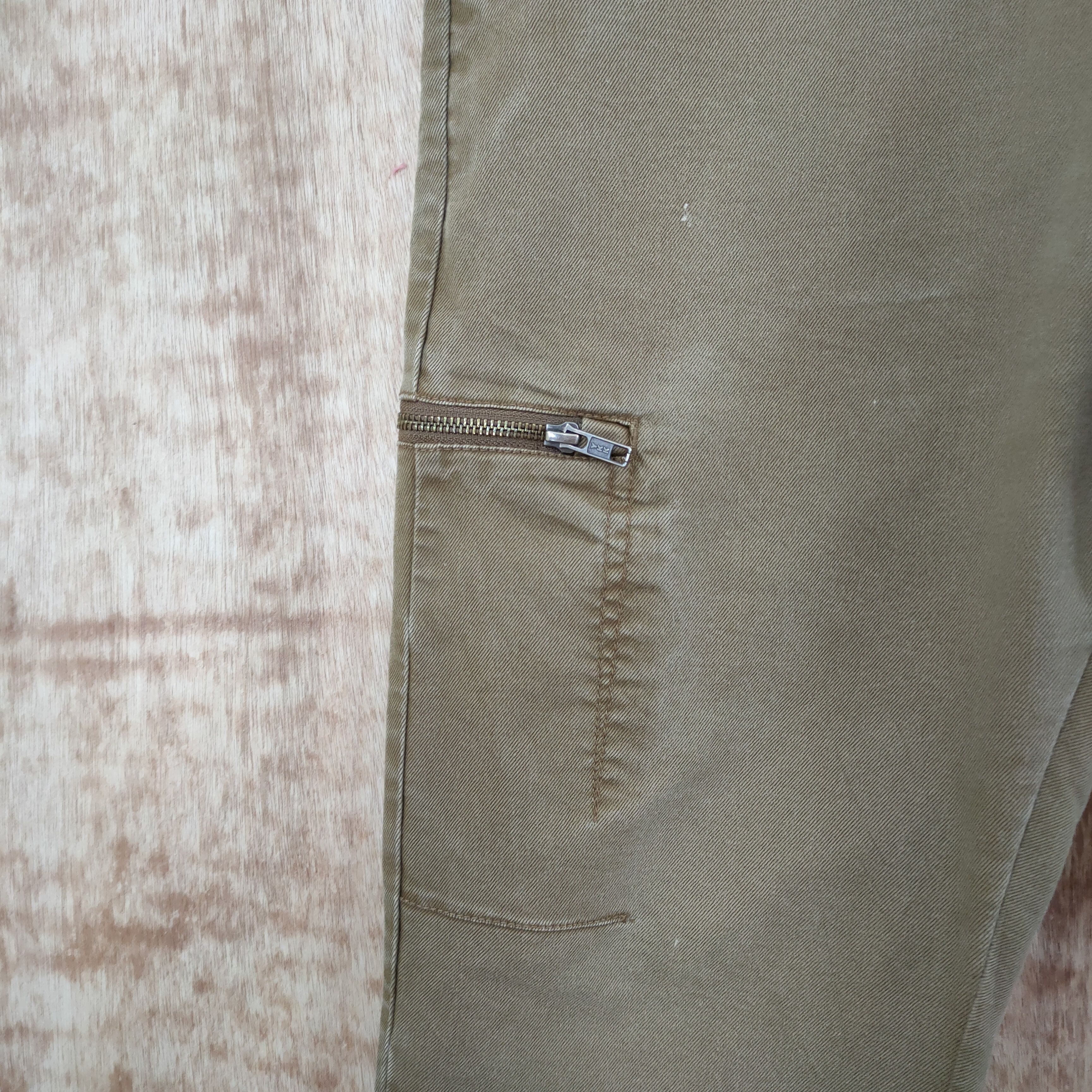 Japanese Brand JAPANESE BRAND BROWN CARGO PANTS Size US 33 - 9 Thumbnail