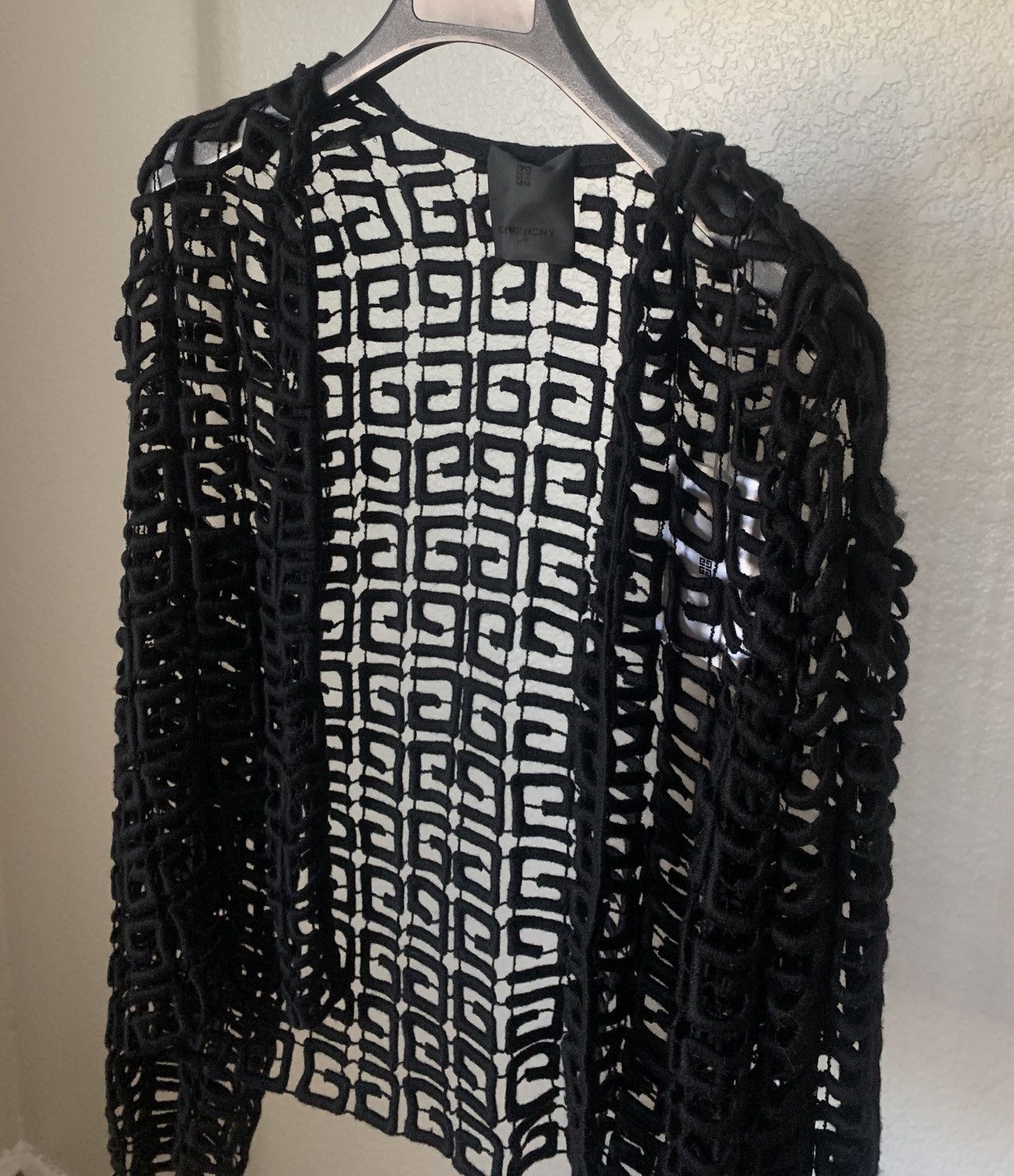 Givenchy $2500 Givenchy lLogo Wool Knit Cardigan Size US S / EU 44-46 / 1 - 2 Thumbnail