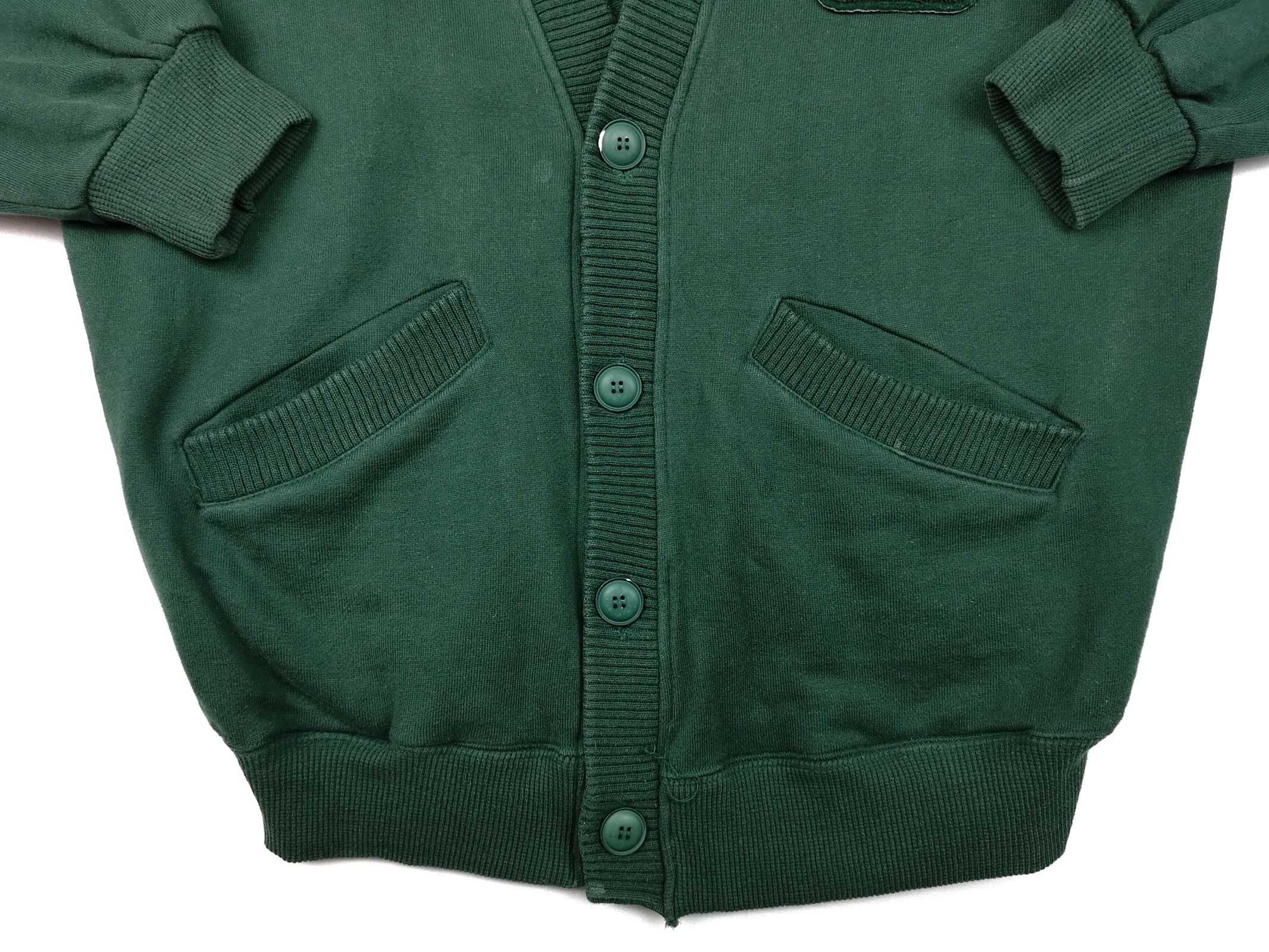 Japanese Brand Ficce Uomo By Yushiyuki Konishi Cardigan Sweater Jacket Size US L / EU 52-54 / 3 - 4 Thumbnail