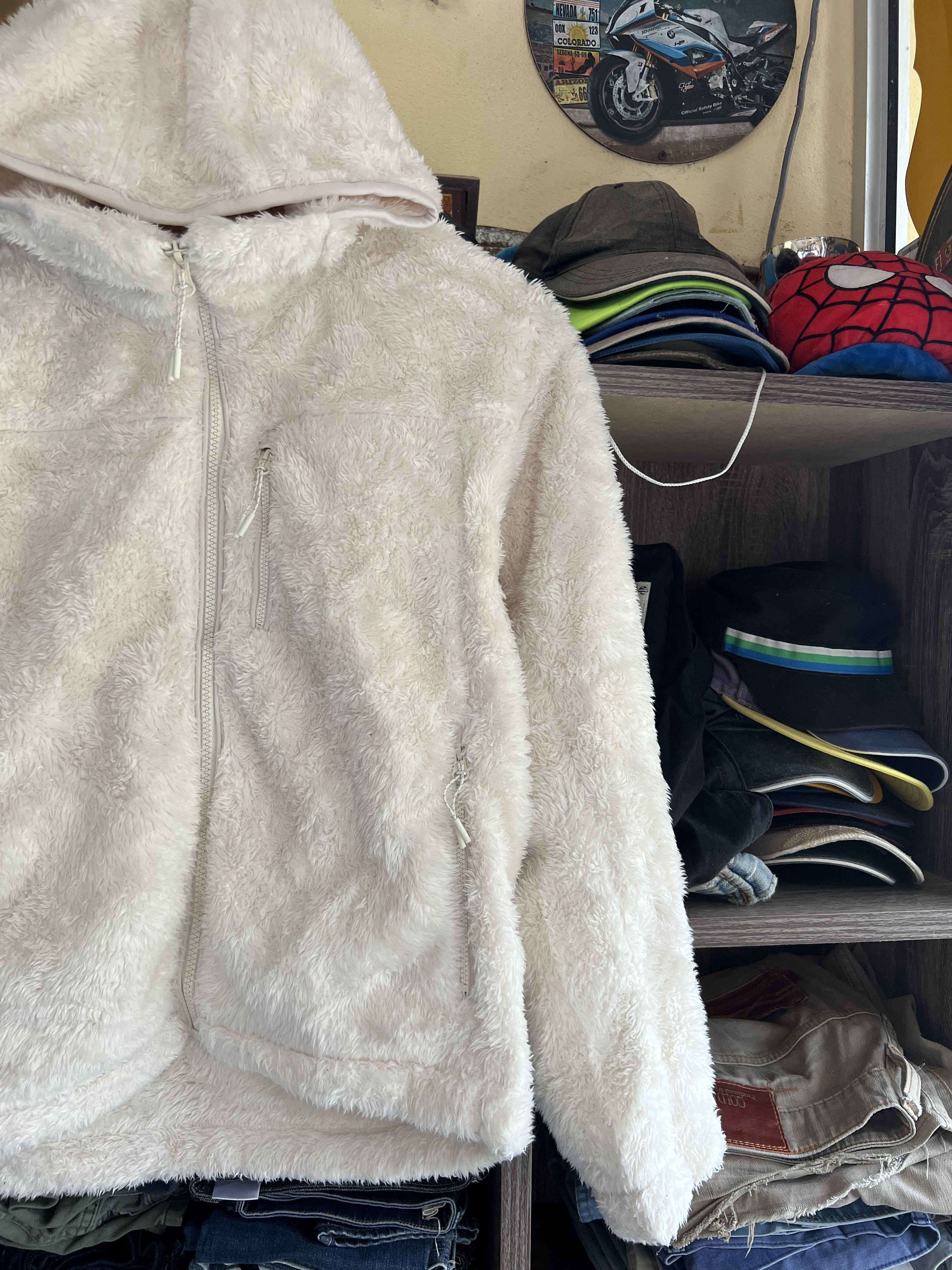 Uniqlo 🔥Uniqlo Deep Pile Hoodie Jackets Size S / US 4 / IT 40 - 4 Thumbnail